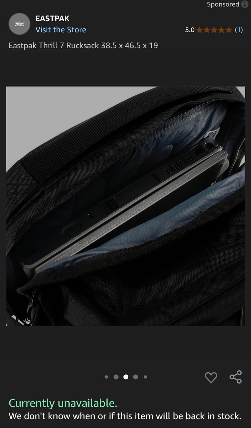 이스트팩 스릴7 백팩 상품이미지6