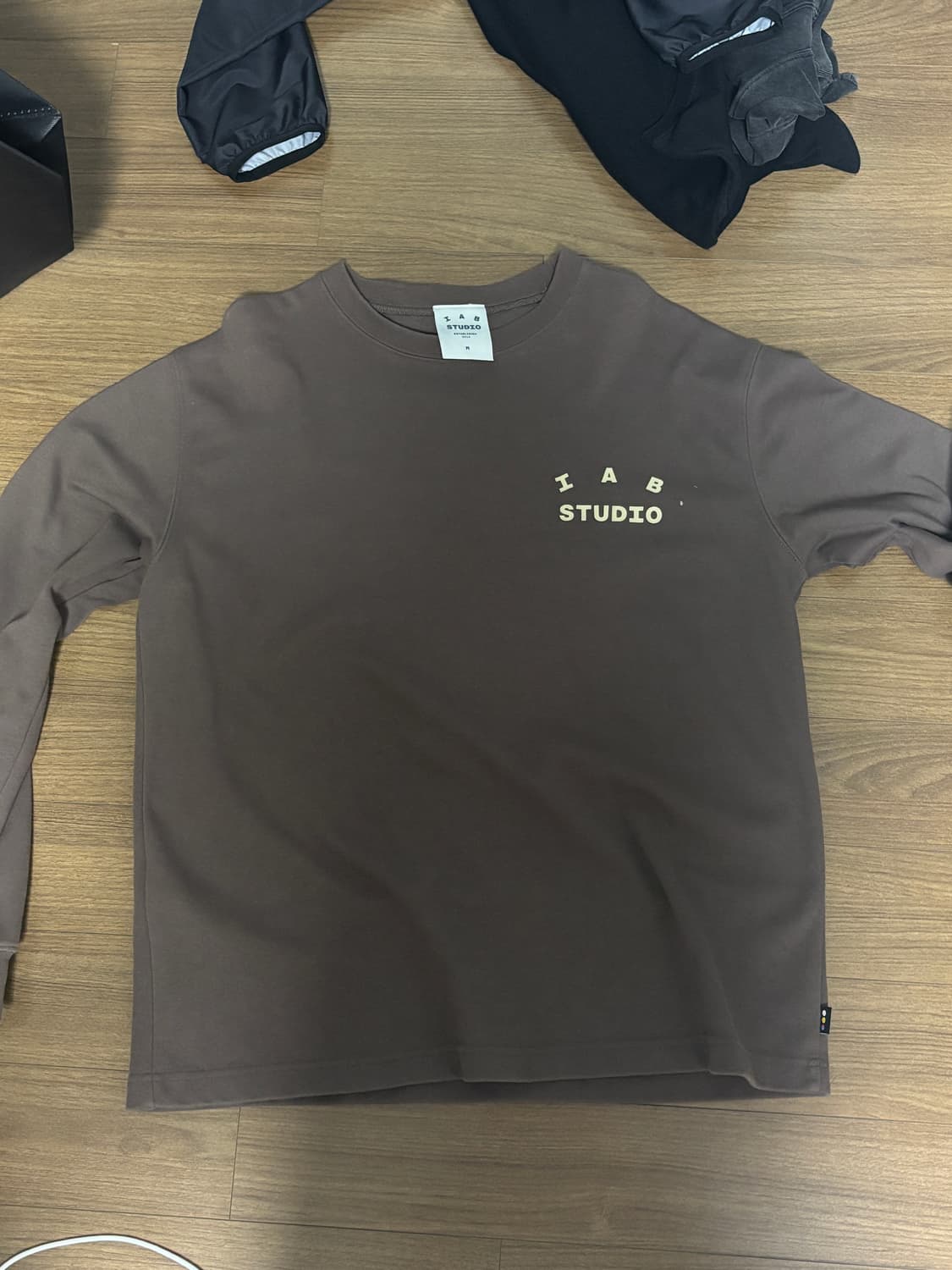 Iab 초코 크림 롱슬리브 m 상품이미지2