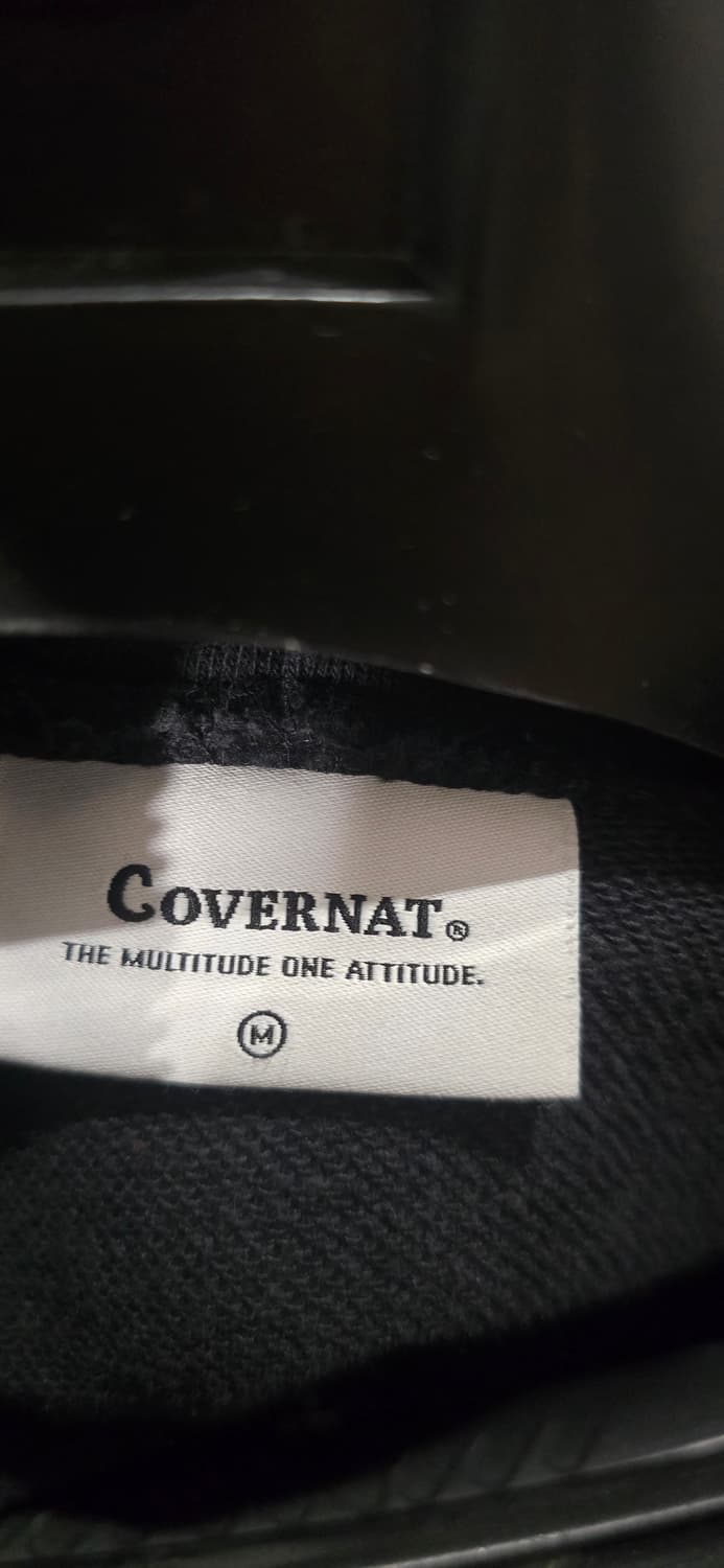 커버낫 블랙 후드집업 상품이미지3