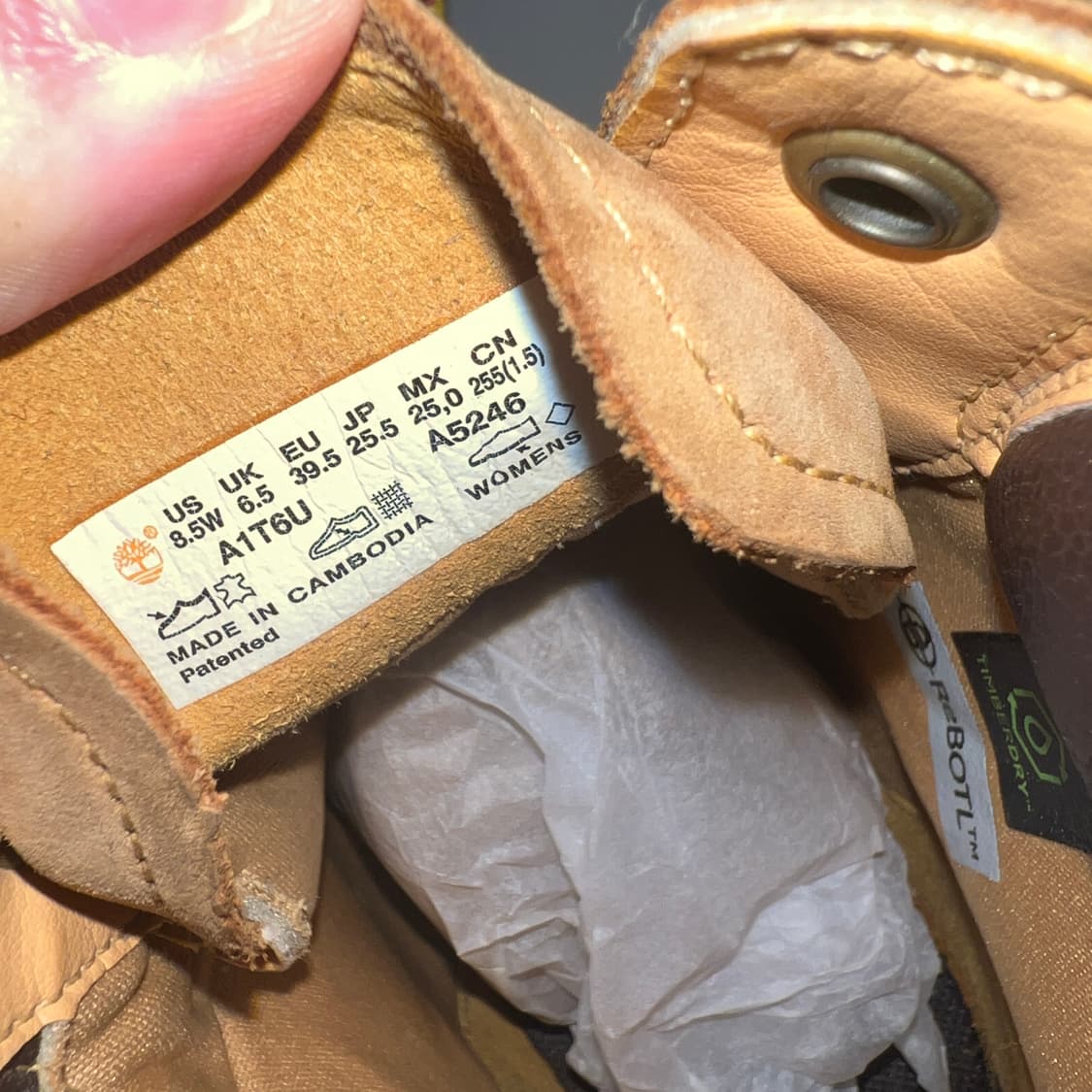 팀버랜드 루시아 레이스업 스웨이드 부츠 상품이미지7