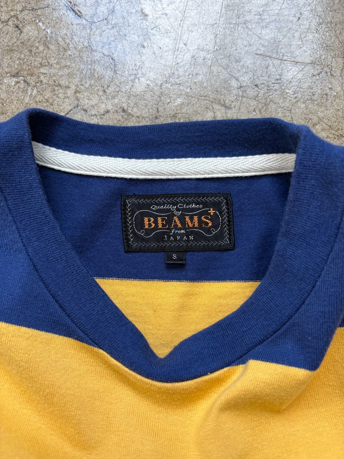빔즈 BEAMS 단가라 티셔츠 상품이미지3