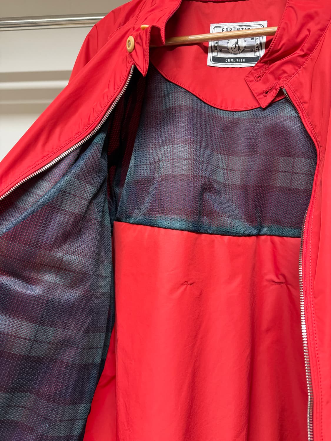 빈폴 화섬 헤링턴 점퍼 레드 XL 상품이미지3