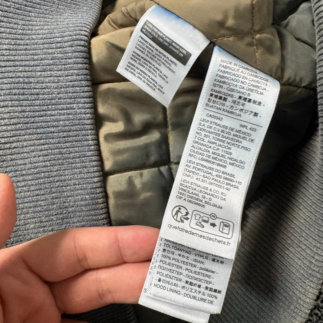 Name : 리바이스 데님 포트레로 오버핏 액티브 워크자켓 :)  상품이미지6