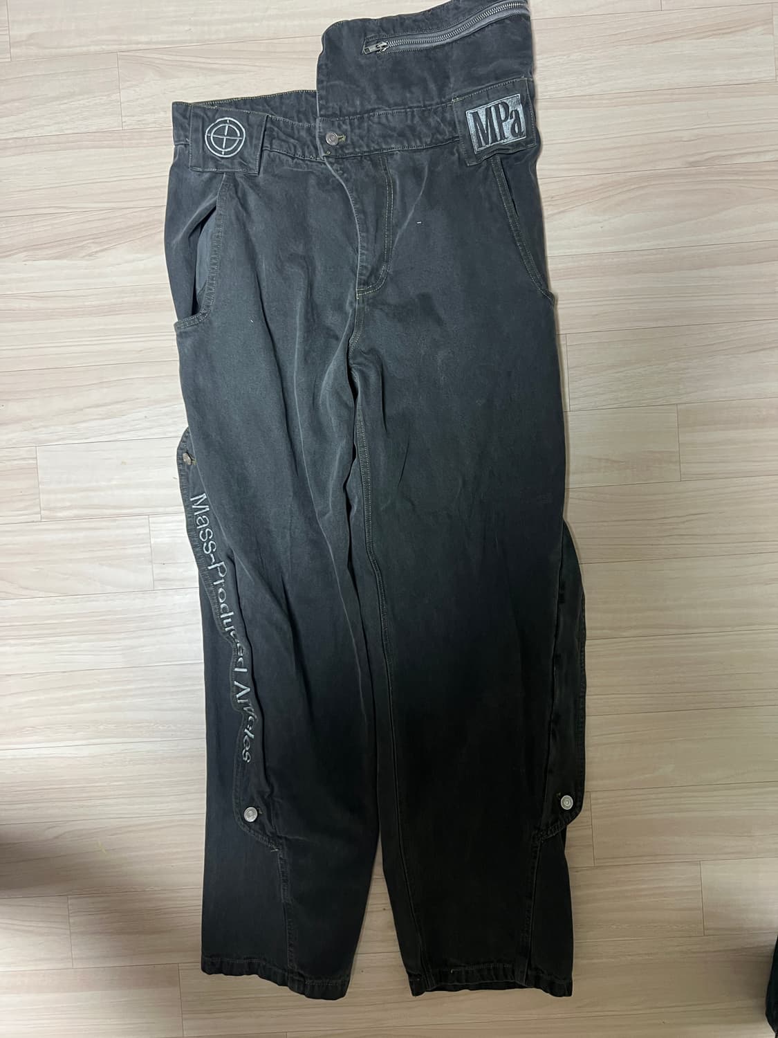 MPa SINGLE WAIST POCKET PANTS (ASPHALT 상품이미지4
