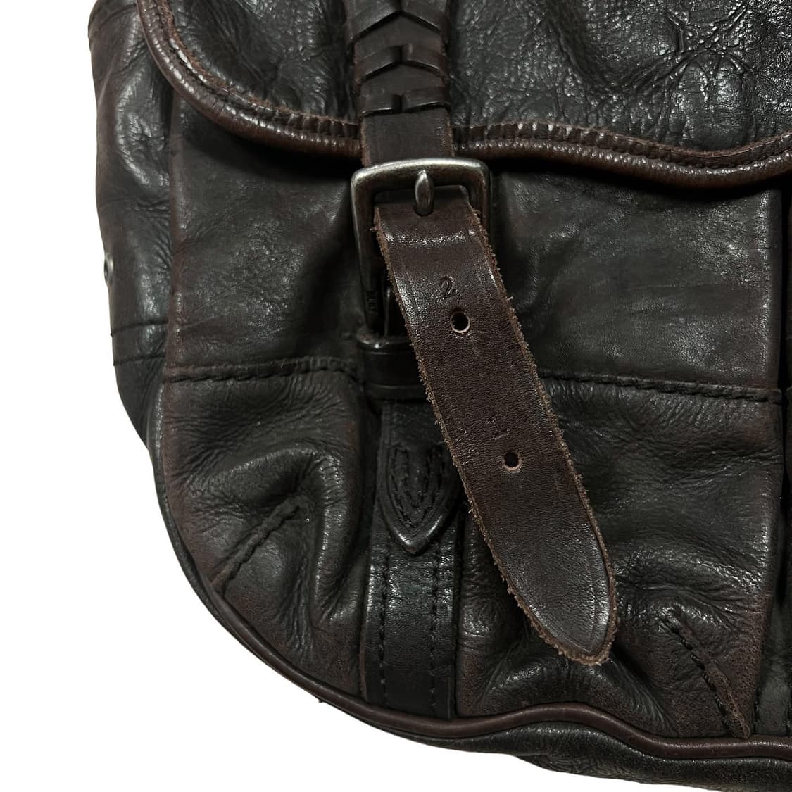 90s 폴로 랄프로렌 레더 크로스백 상품이미지4