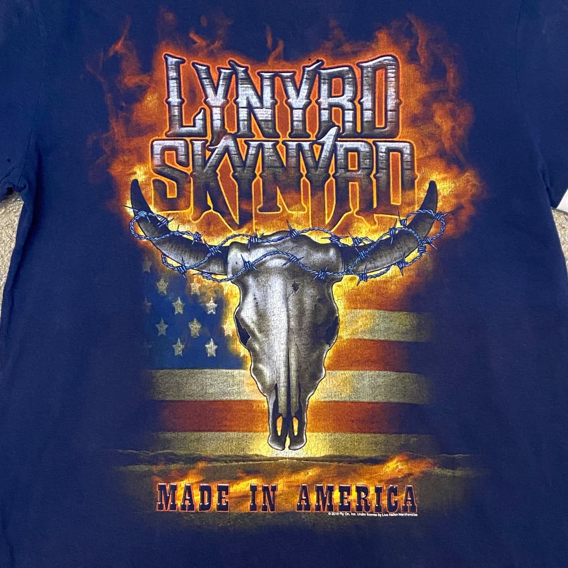 미국 빈티지 레너드 스키너드 락티셔츠 반팔티 상품이미지3