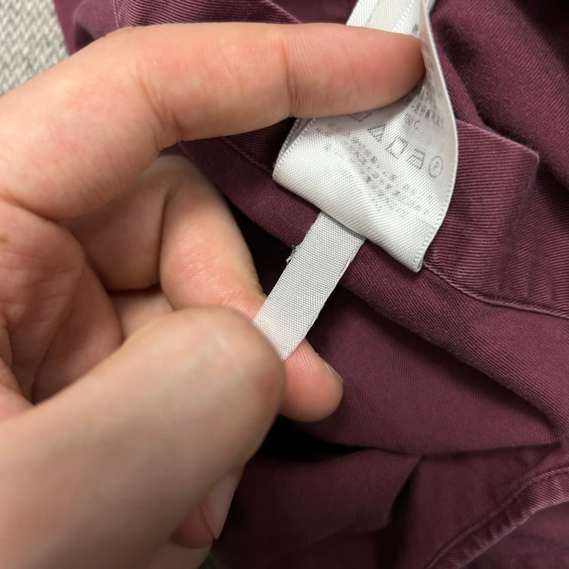 폴로 빈티지 커스텀핏 워시드 셔츠(L) 상품이미지4