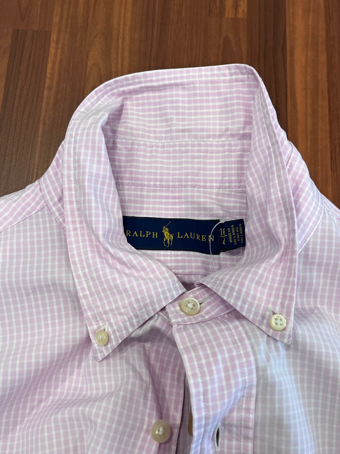 Polo ralph lauren 폴로 랄프로렌 깅엄 체크 셔츠 상품이미지10