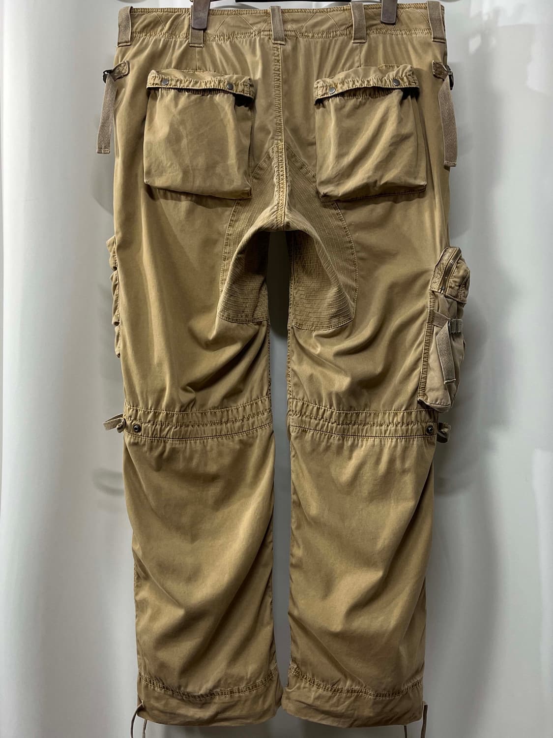 90's 폴로랄프로렌 아카이브 밀스펙 유틸리티 파일럿 탄창카고팬츠 36 상품이미지2