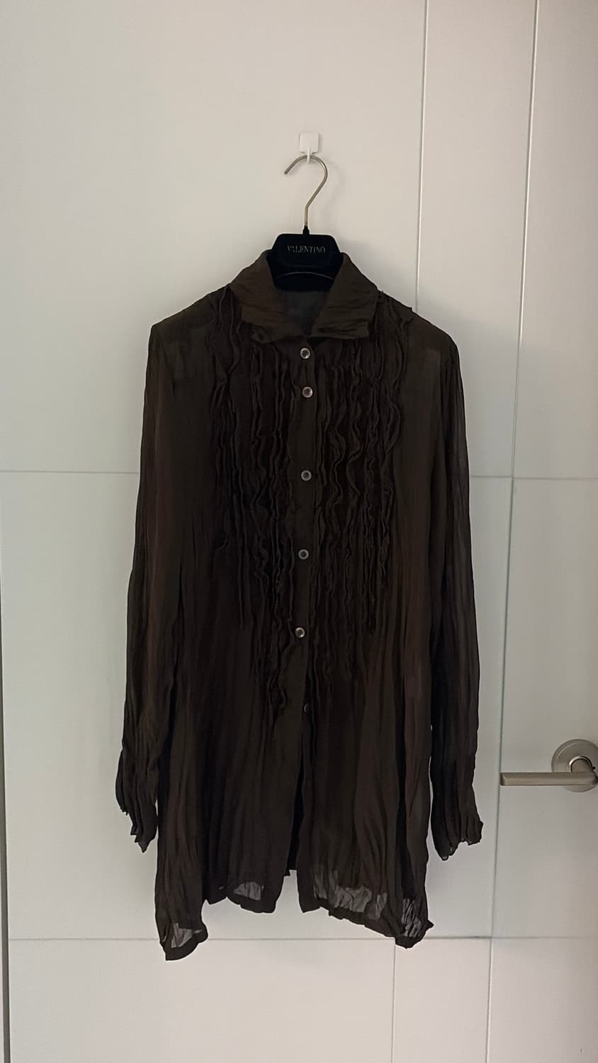  일본 브랜드 에버큐브 플리프 블라우스 44-66 정품  상품이미지2