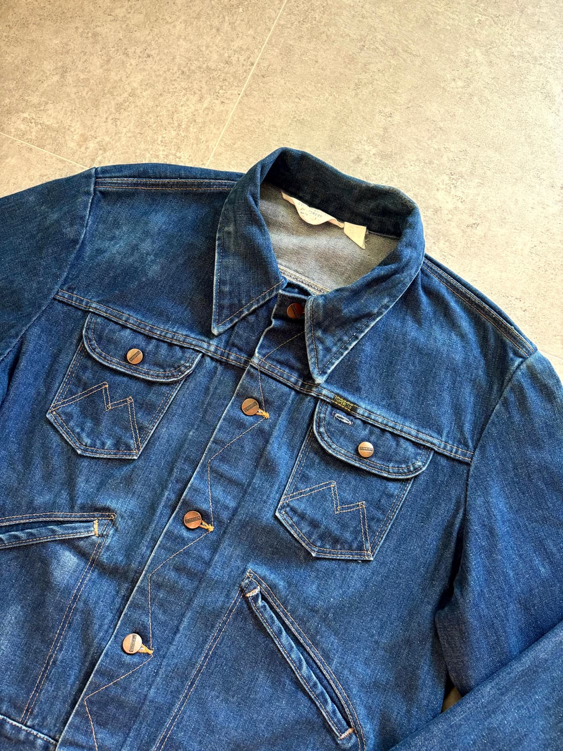 70's 랭글러 124MJ 데님 자켓 46(105) 상품이미지2