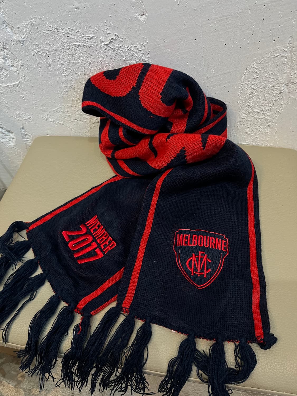 멜버른 디먼스 AFL 풋볼 머플러 상품이미지1