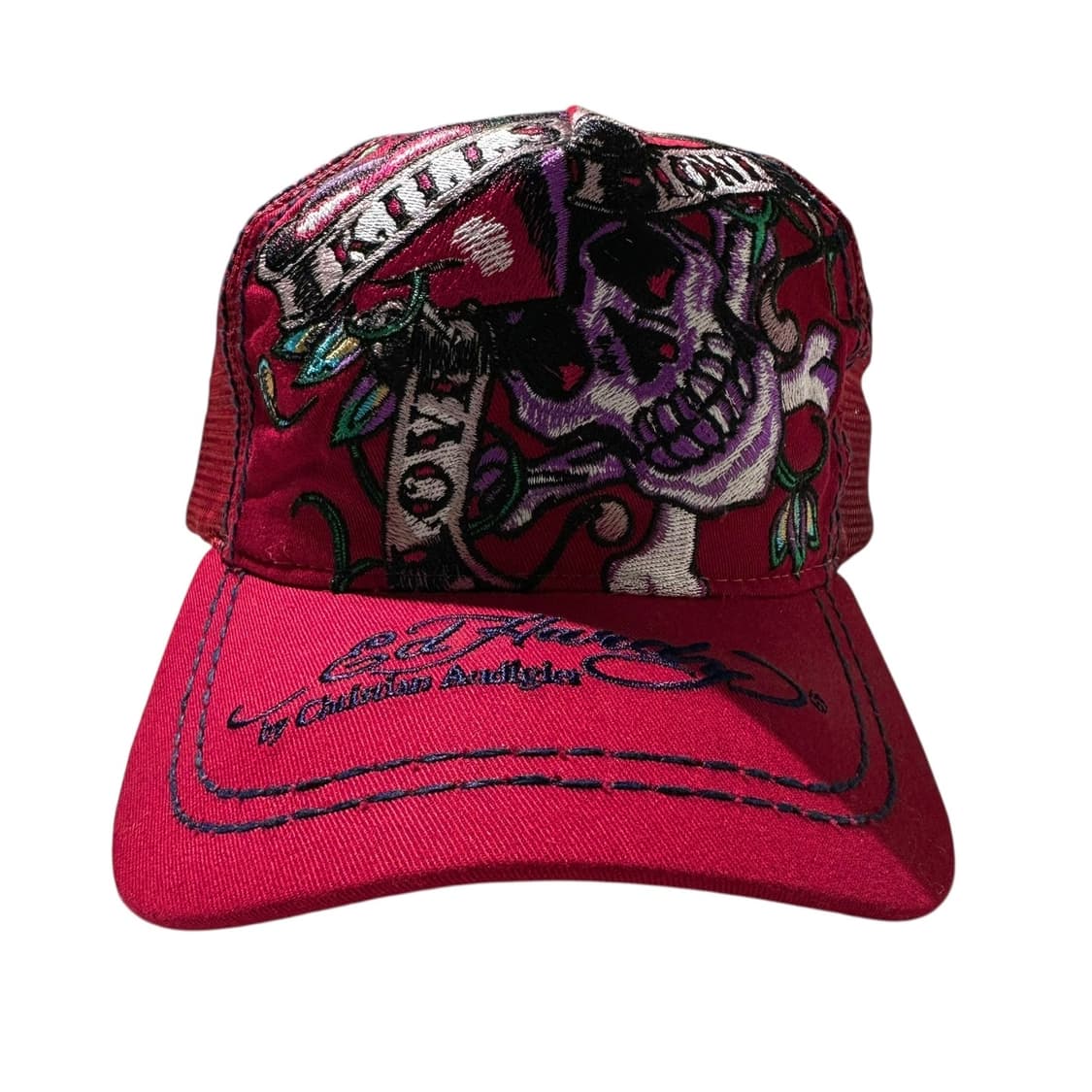 에드하디 스컬 트러커 메쉬 볼캡 상품이미지1