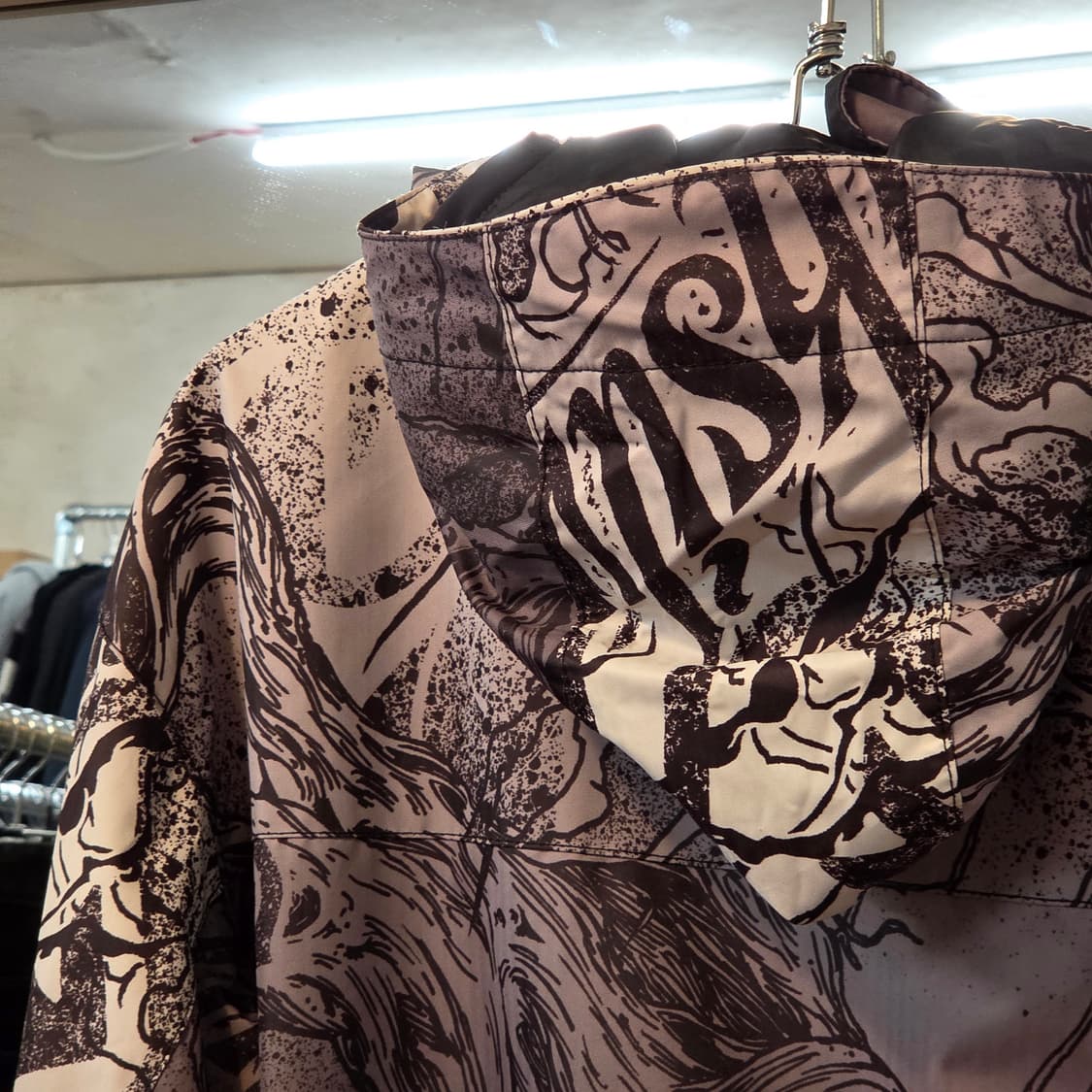 퀵실버 올드스쿨 프린팅 바람막이 자켓 상품이미지7