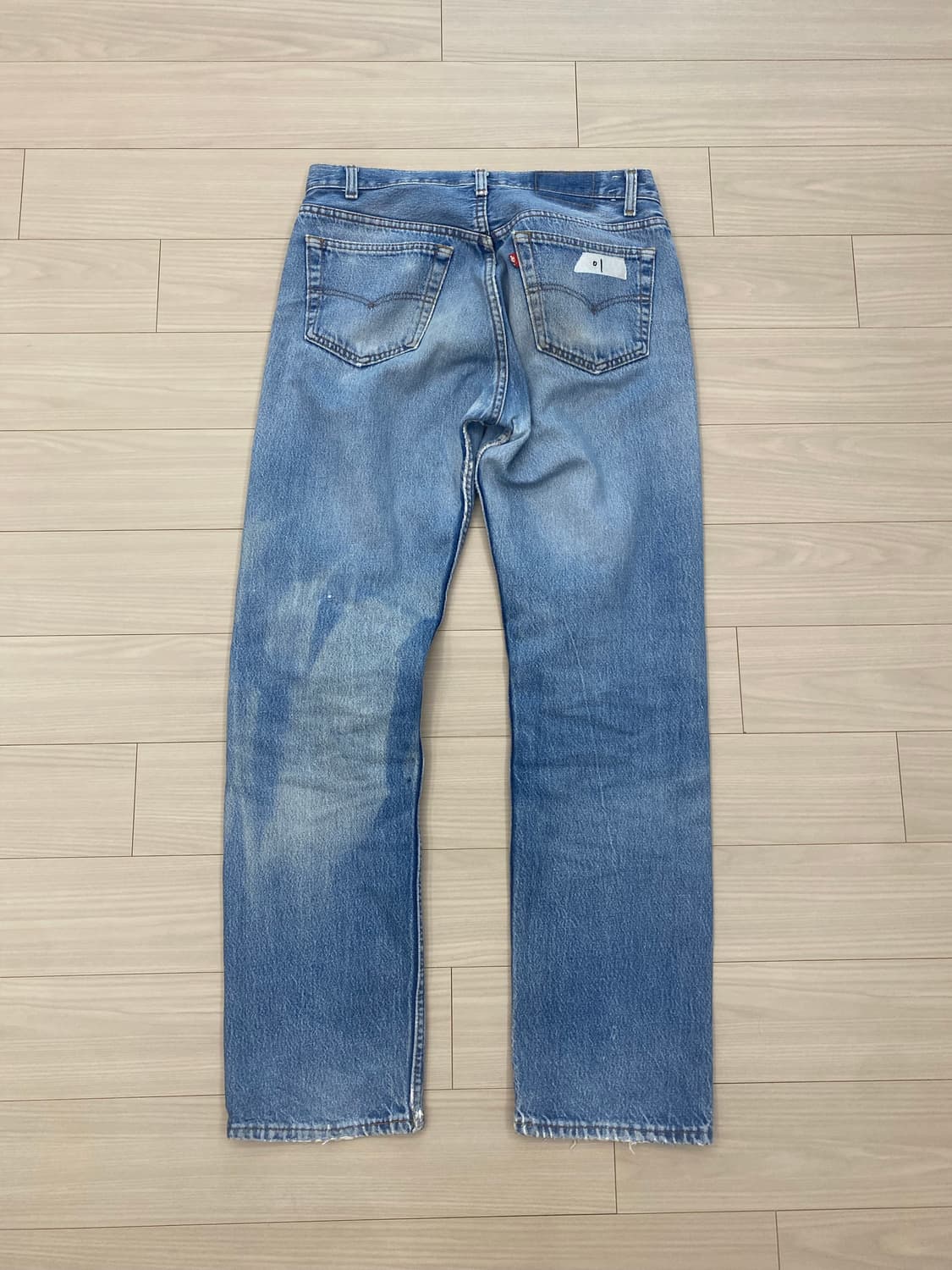 90s Levis 501 faded denim 상품이미지5