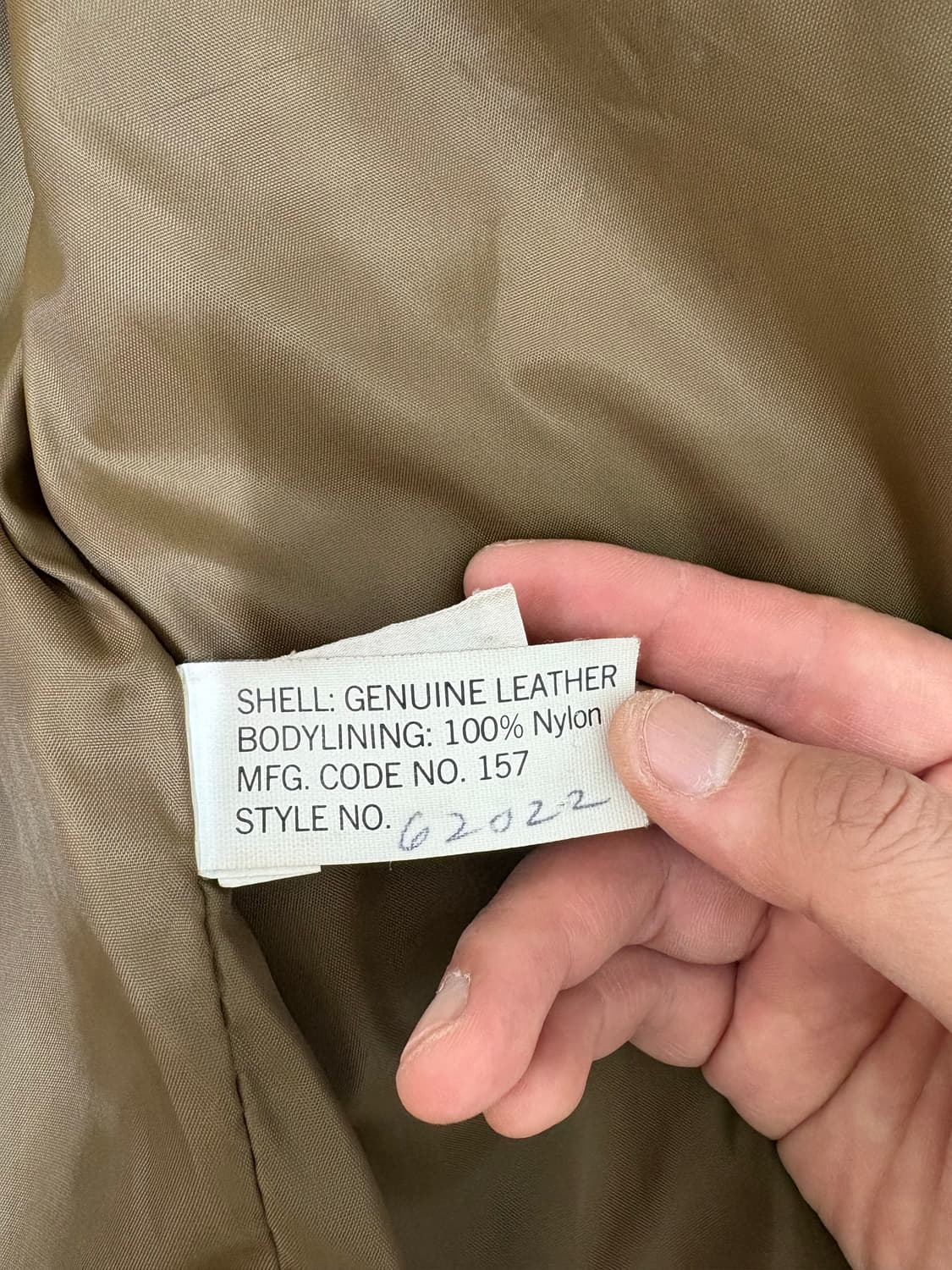 70's Sears Leather shop Jacket.  상품이미지4