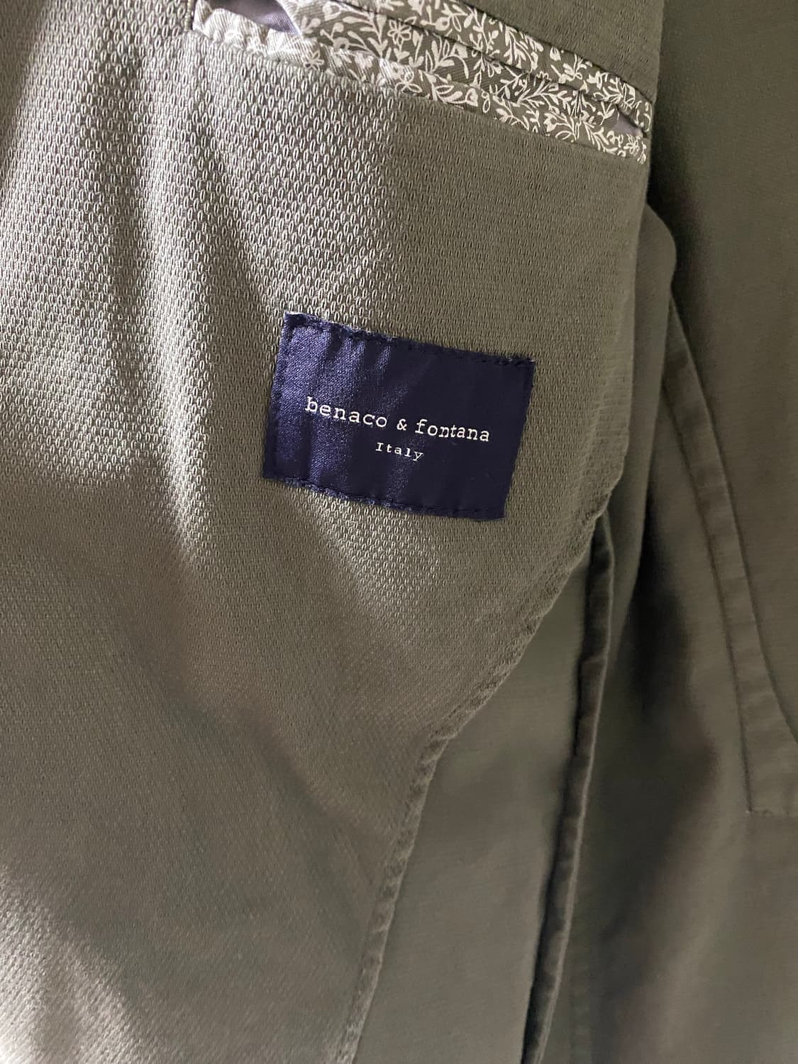 베나코 앤 폰타나 자켓 48 사이즈 상품이미지3