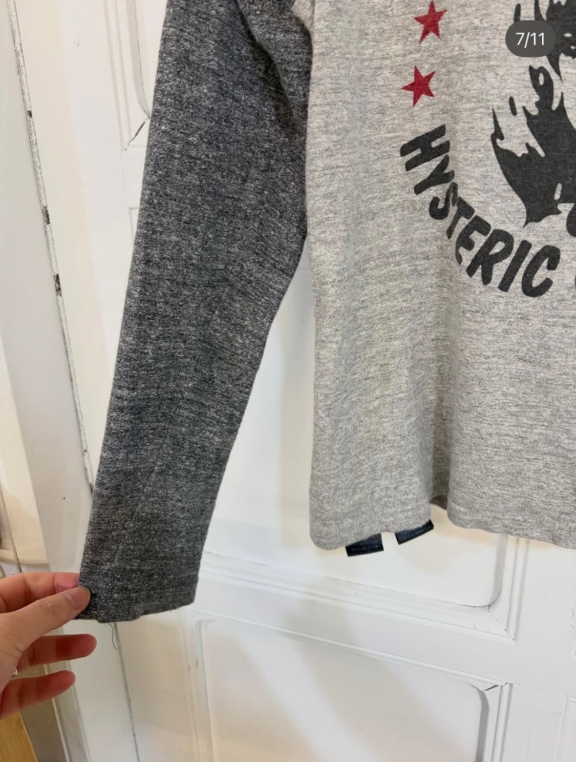 히스테릭 글래머 레글런 티셔츠 상품이미지4