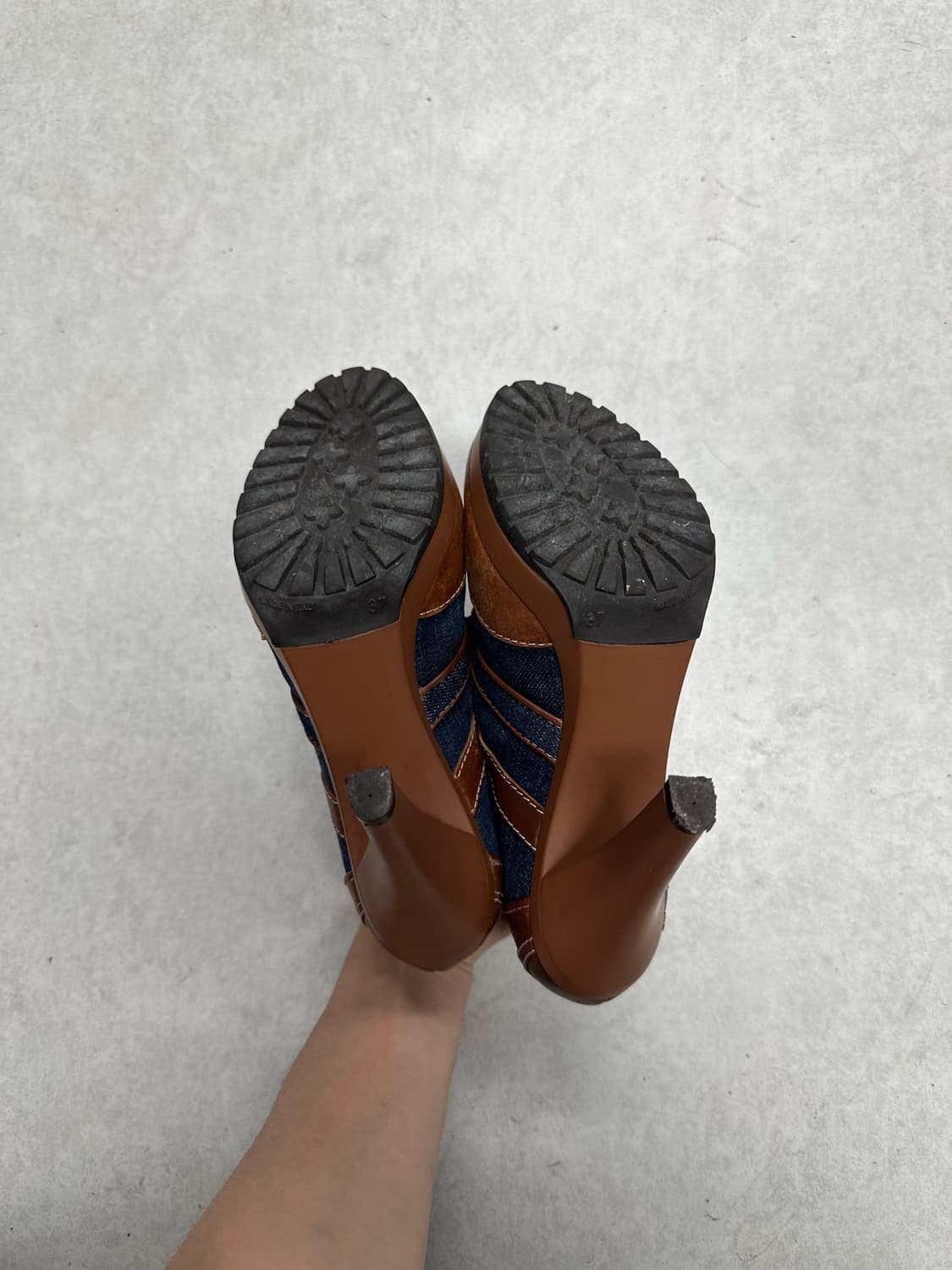 Just Cavalli 레더 레이스업 부츠 상품이미지7