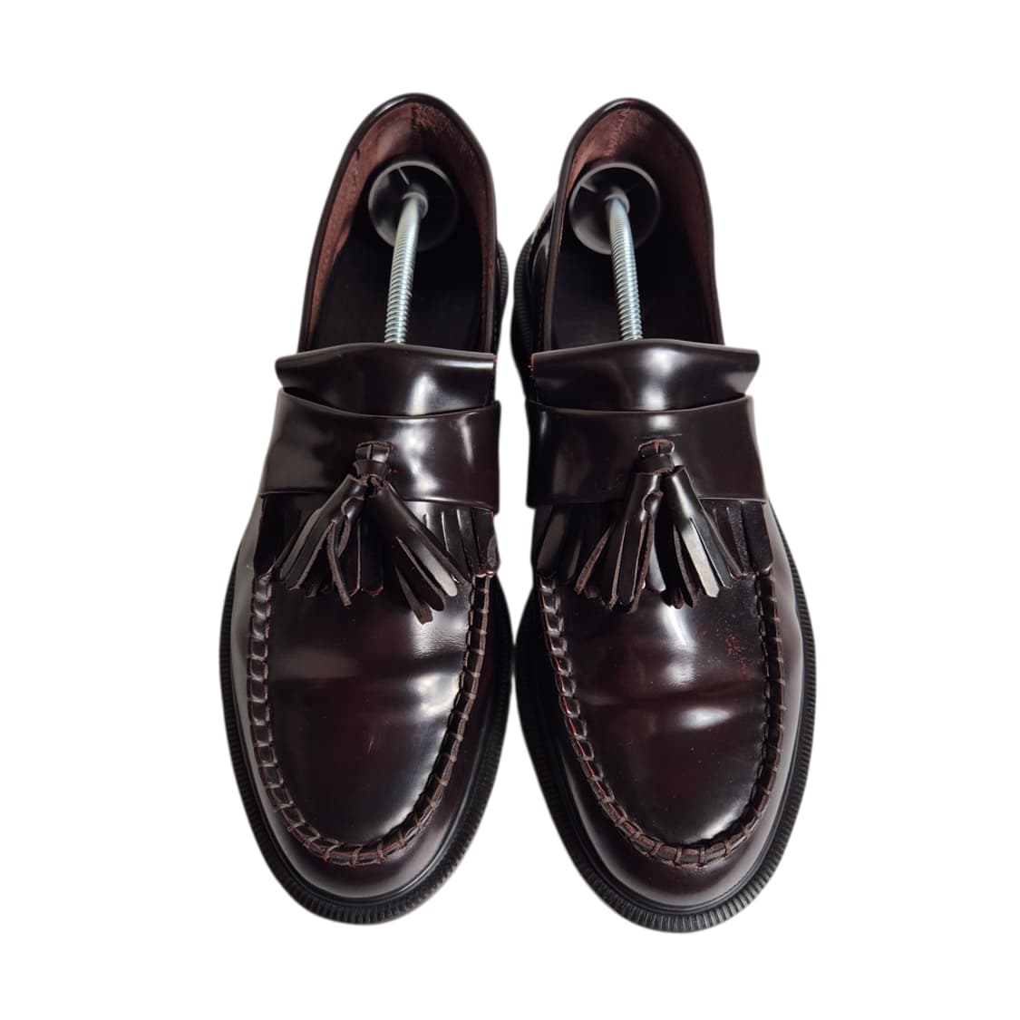 270-275) Dr.martens 닥터마틴 아드리안 테슬 로퍼 버건디 상품이미지6