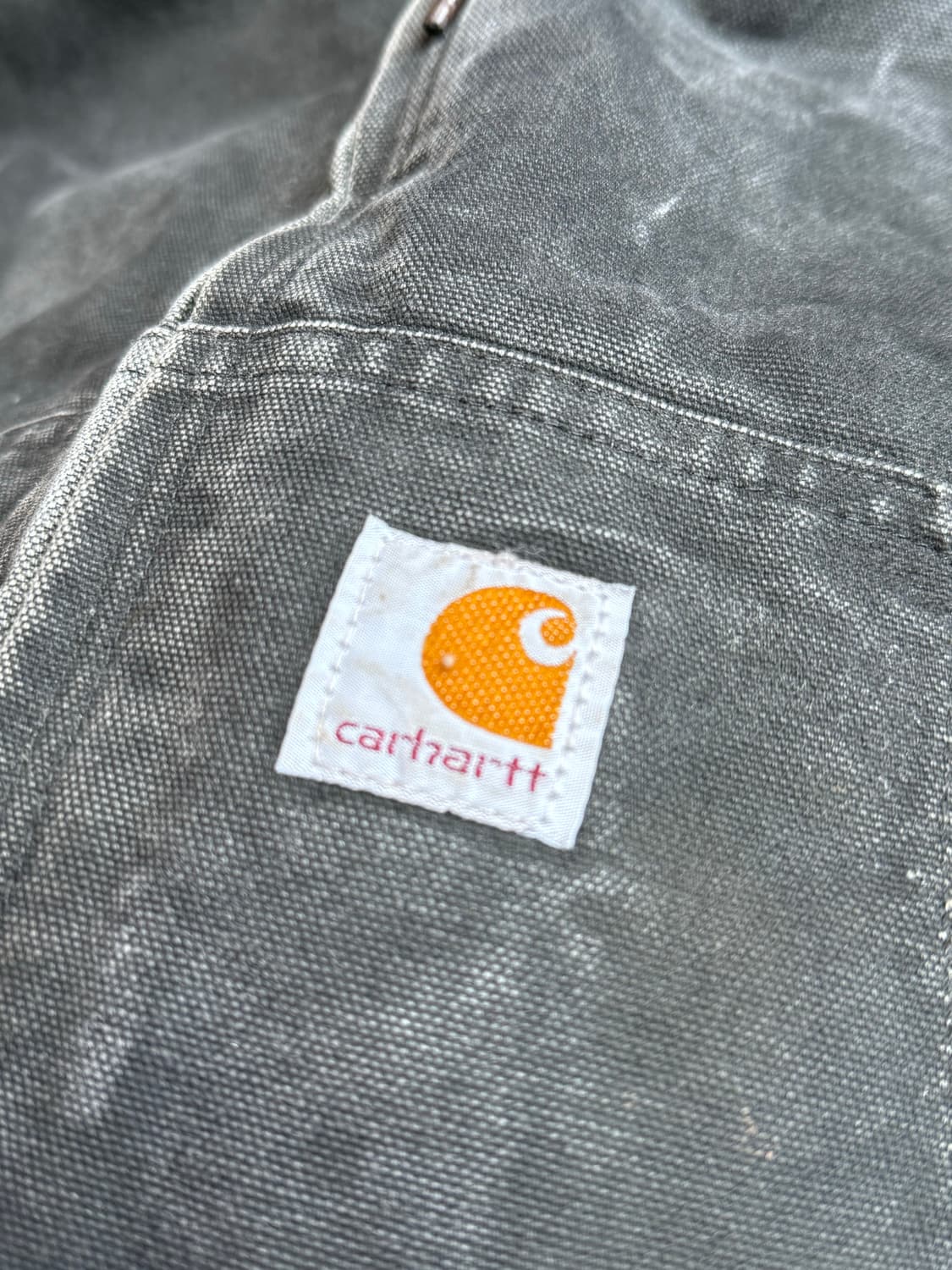 칼하트 후드 워크 자켓 블랙 wj130 BLK (M)made in usa 상품이미지4