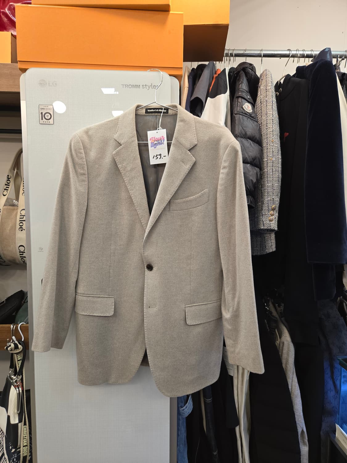 ​반하트 디 알바자르 로로피아나 100% 캐시미어 블레이저 상품이미지1