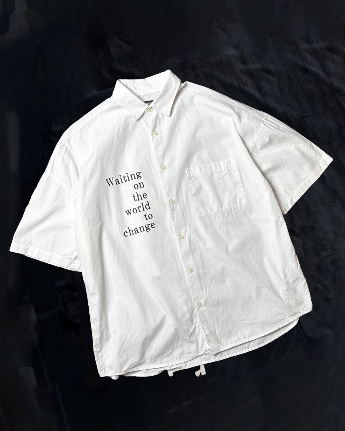 일본빈티지 DOUBLE FOCUS 그래픽 셔츠 상품이미지1