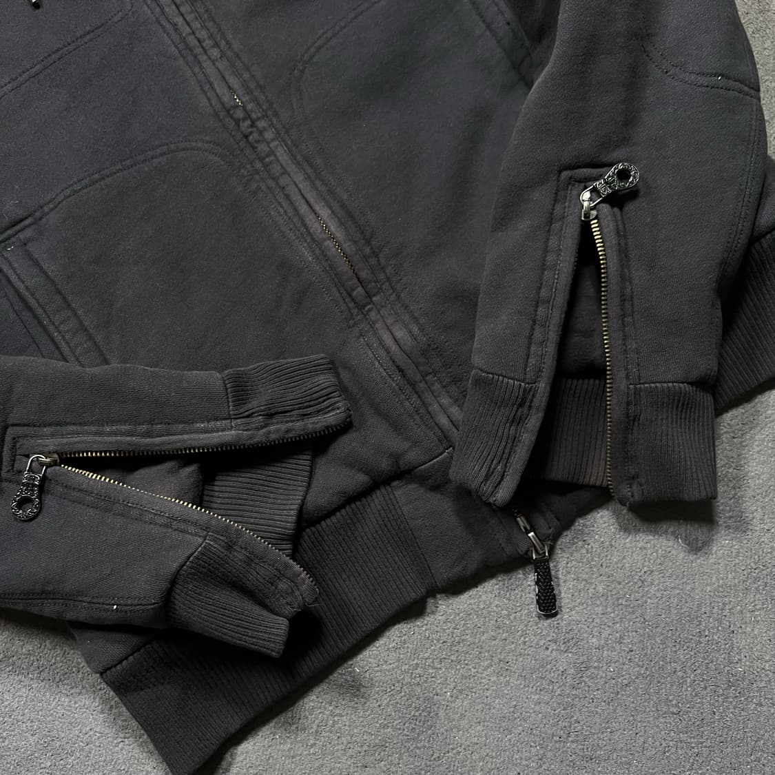 디젤 투웨이 쉐르파 안감 후드집업 상품이미지3