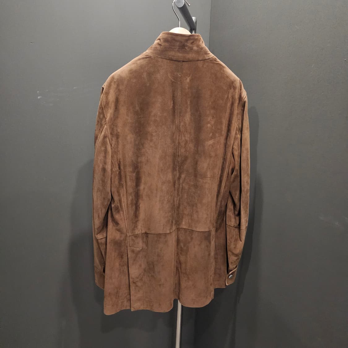 브루넬로 쿠치넬리 더블 클루저 스웨이드 필드 자켓 상품이미지3