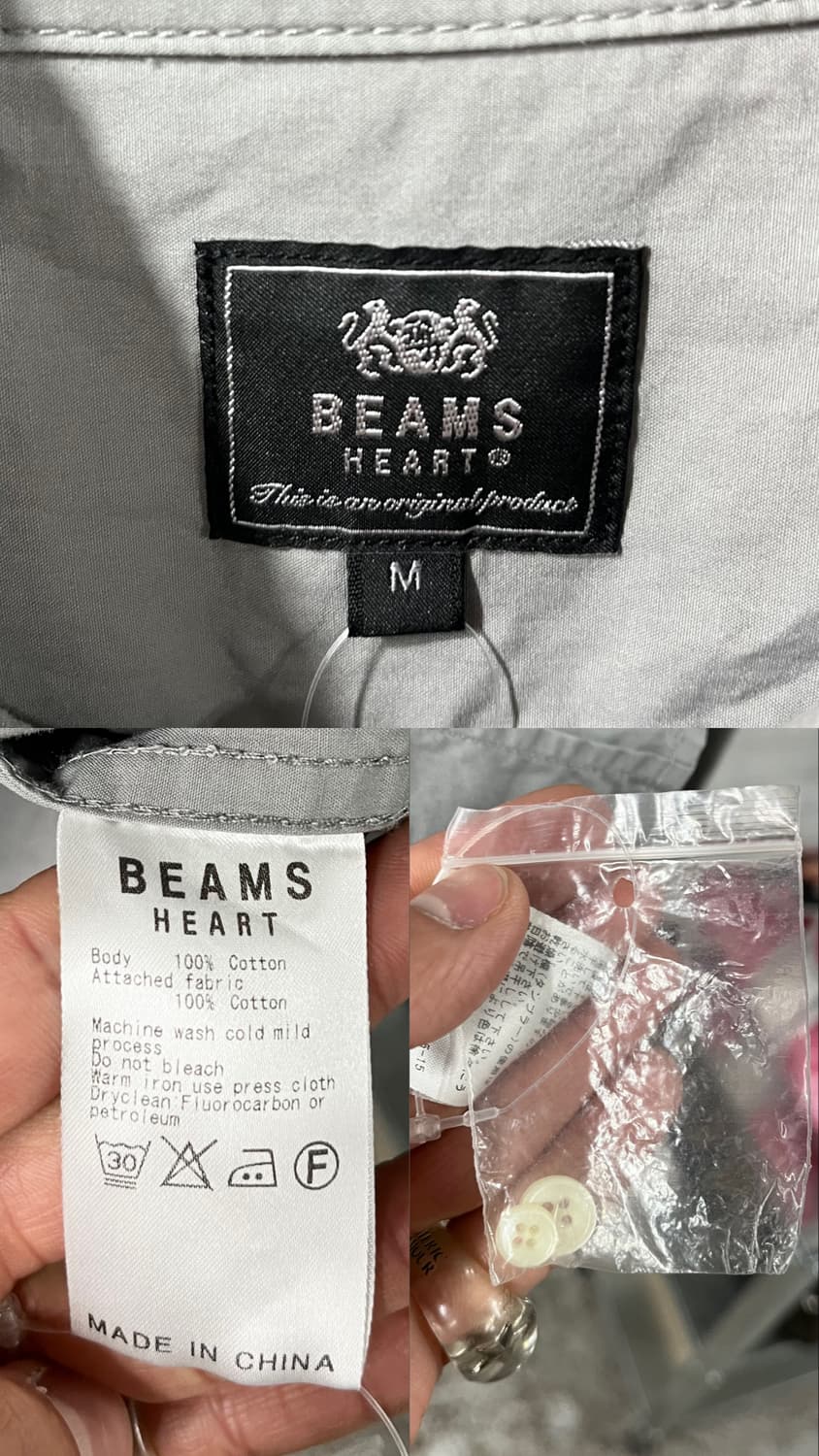 Beams Heart camo pocket shirt 상품이미지7
