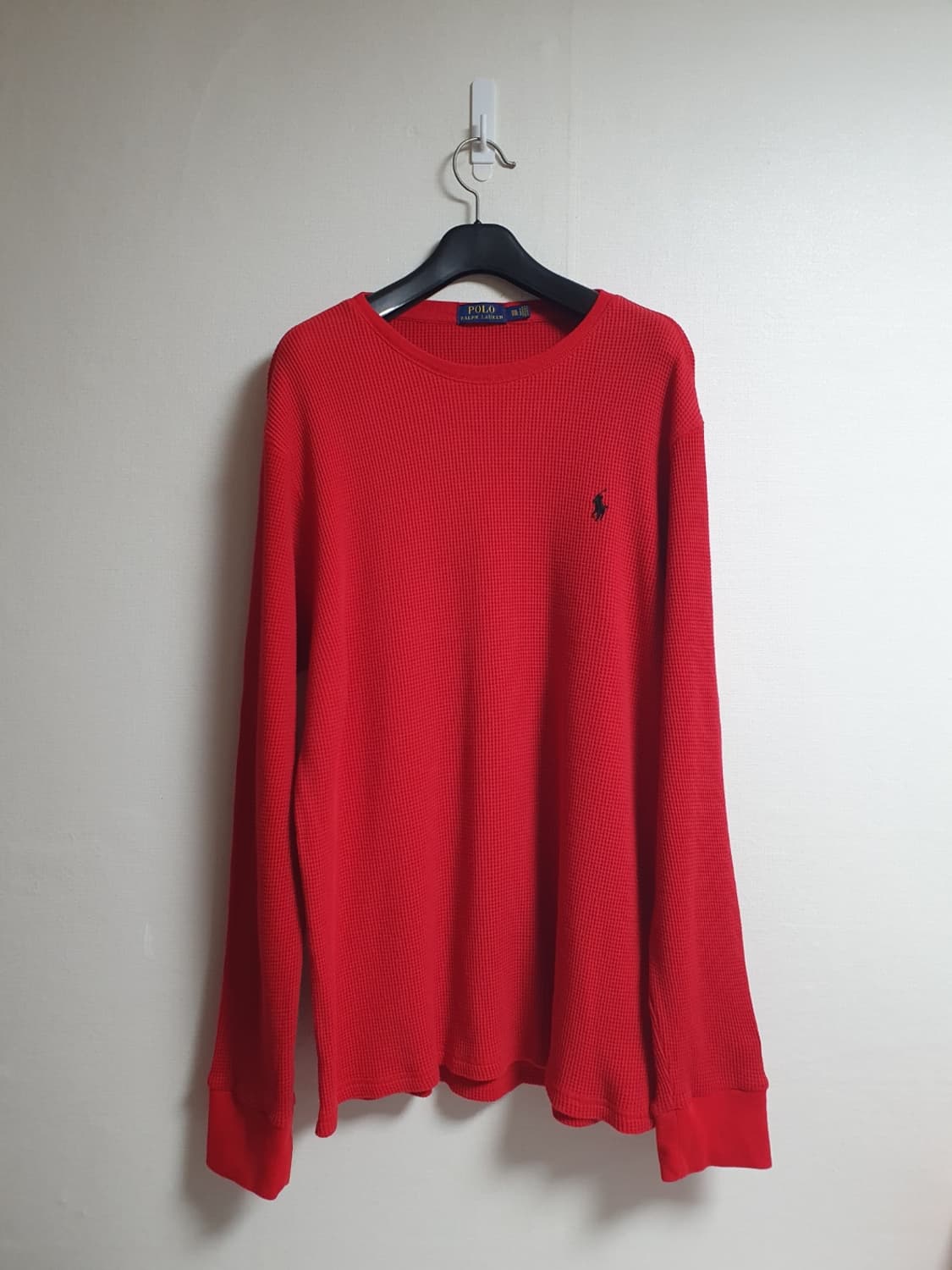 폴로랄프로렌 와플 니트 레드 XXL 상품이미지1