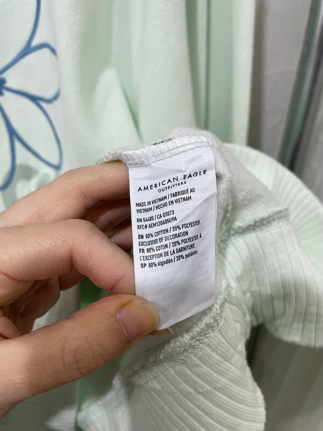 american eagle mint sweatshirt 상품이미지9