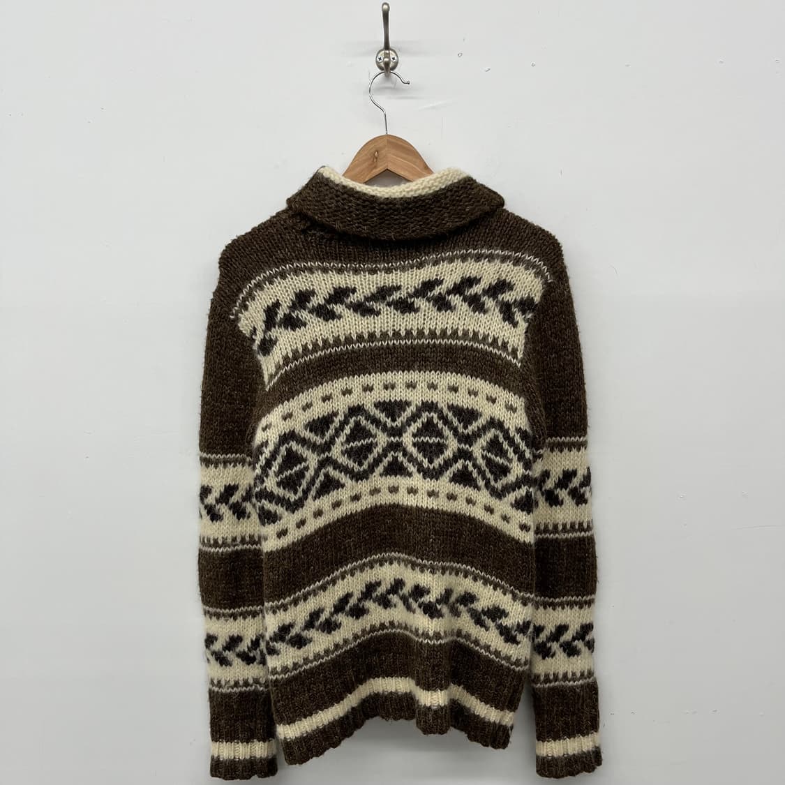 데님앤서플라이 랄프로렌 패턴 니트 가디건 남L 상품이미지4