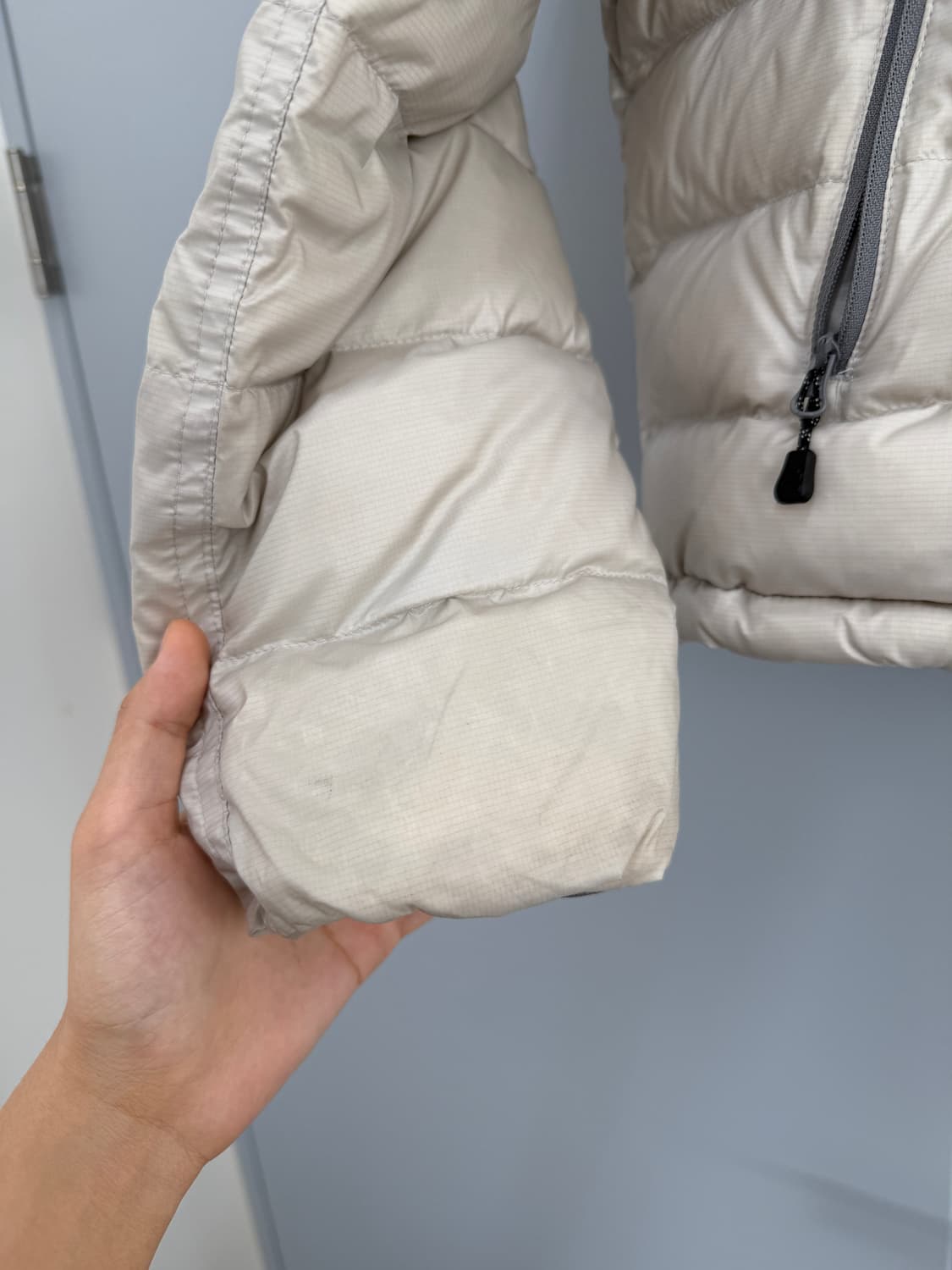 (M) 테켓 라이트웨이트 다운 자켓 라이트 그레이 상품이미지6