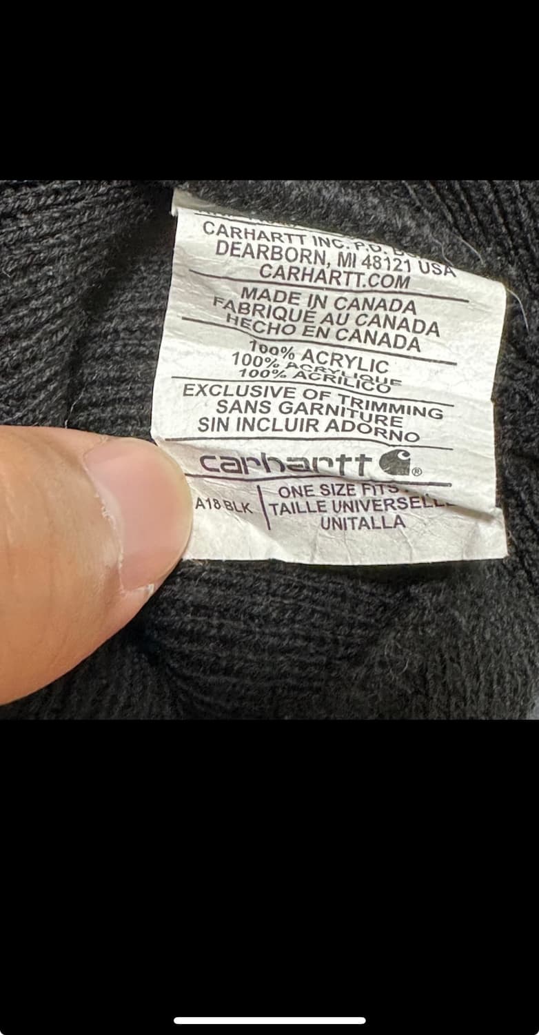 vitnage carhartt beanie blk 상품이미지3