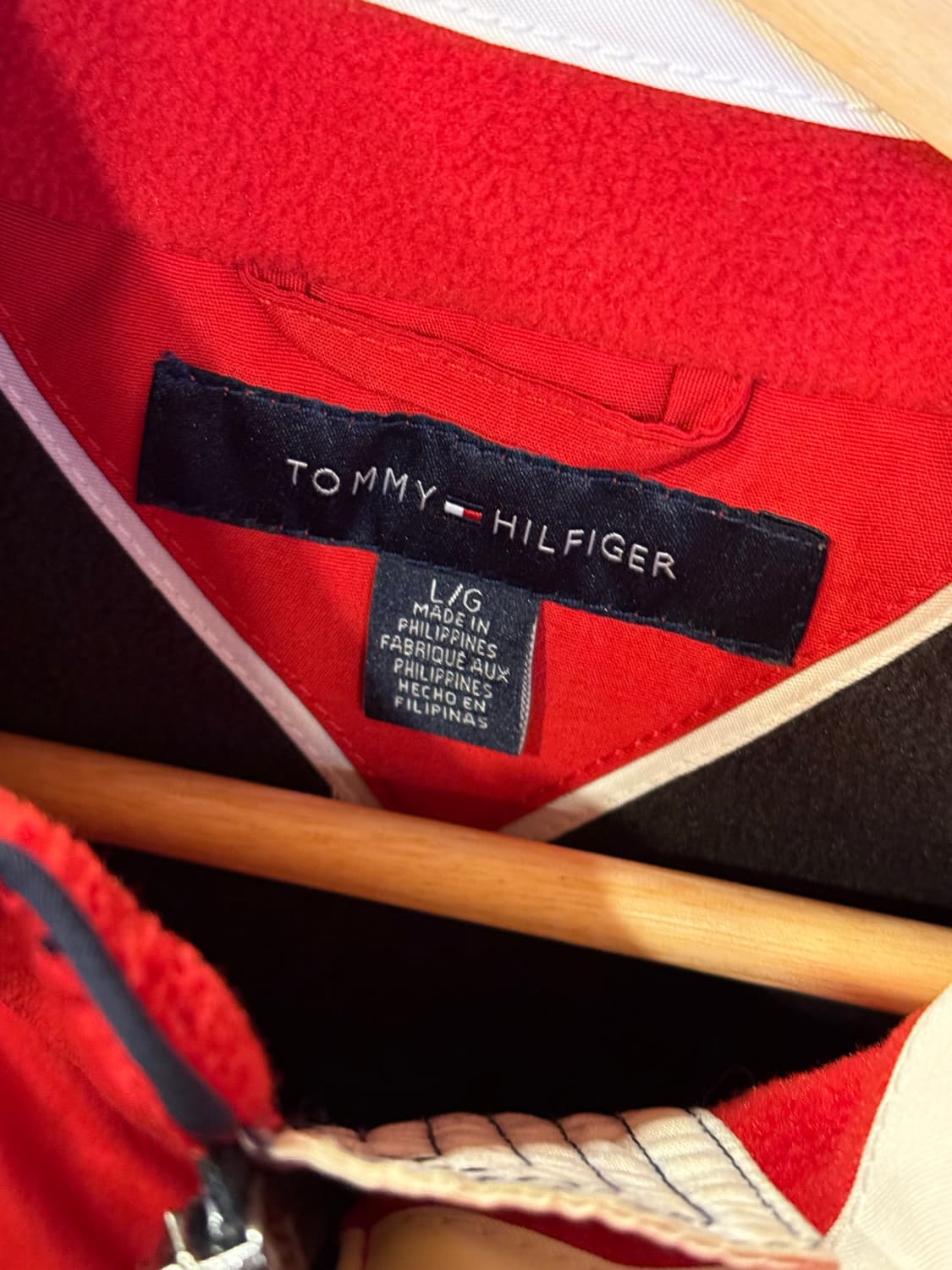타미힐피거 레드 자켓 상품이미지2
