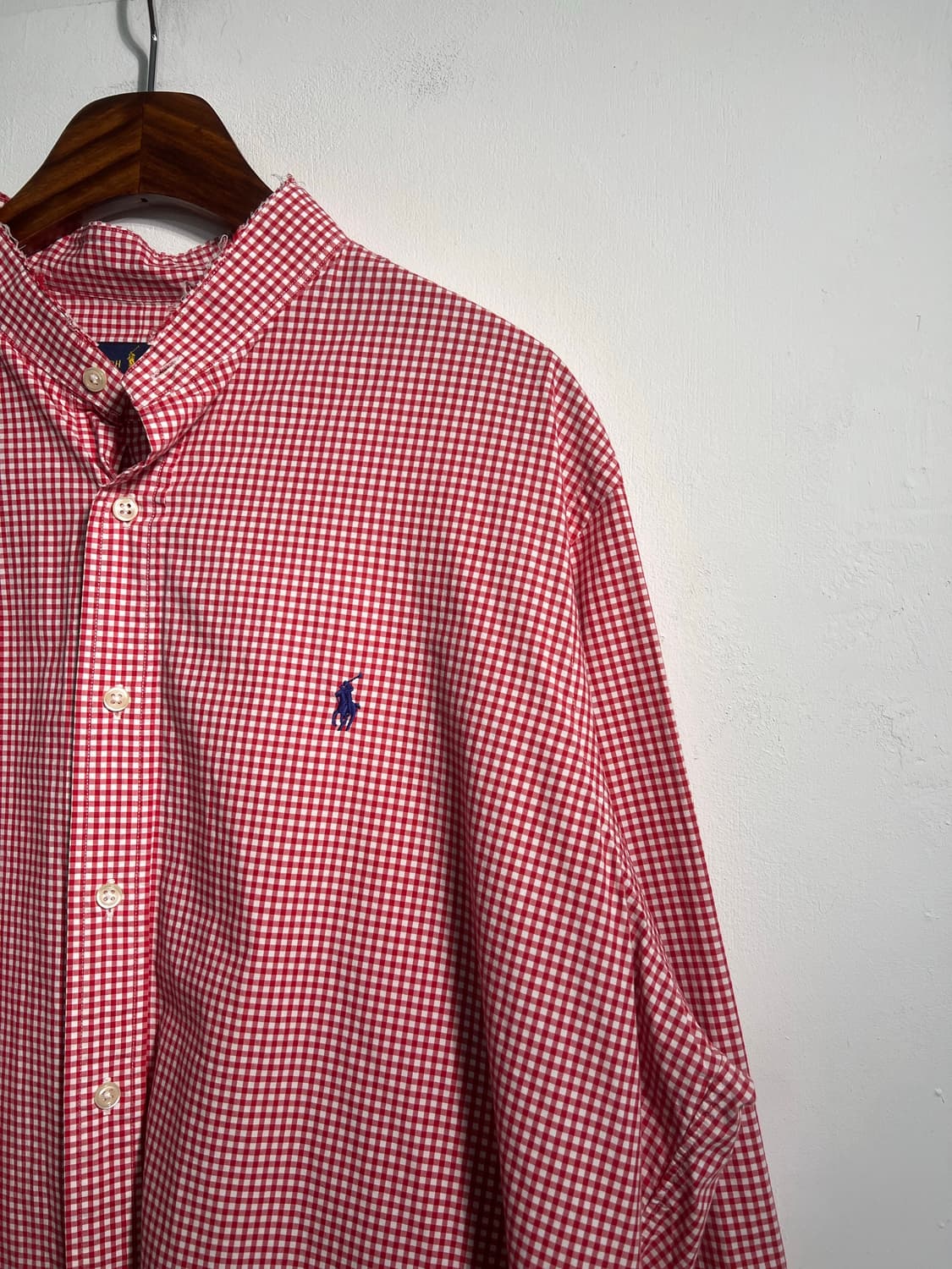 Polo 폴로 랄프로렌 신형 셔츠 XL 차이나카라 리폼 상품이미지3