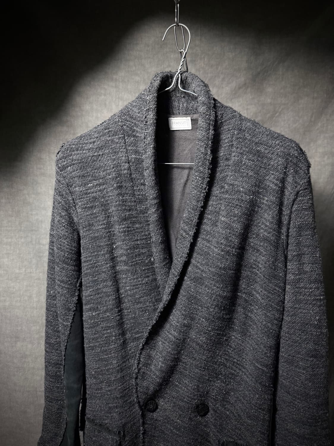 Transit Shawl Collar Double Coat 상품이미지4