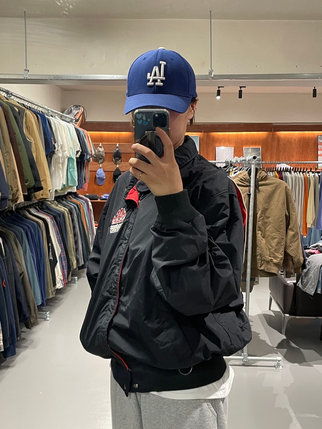 빈티지 레이싱 점퍼  상품이미지3