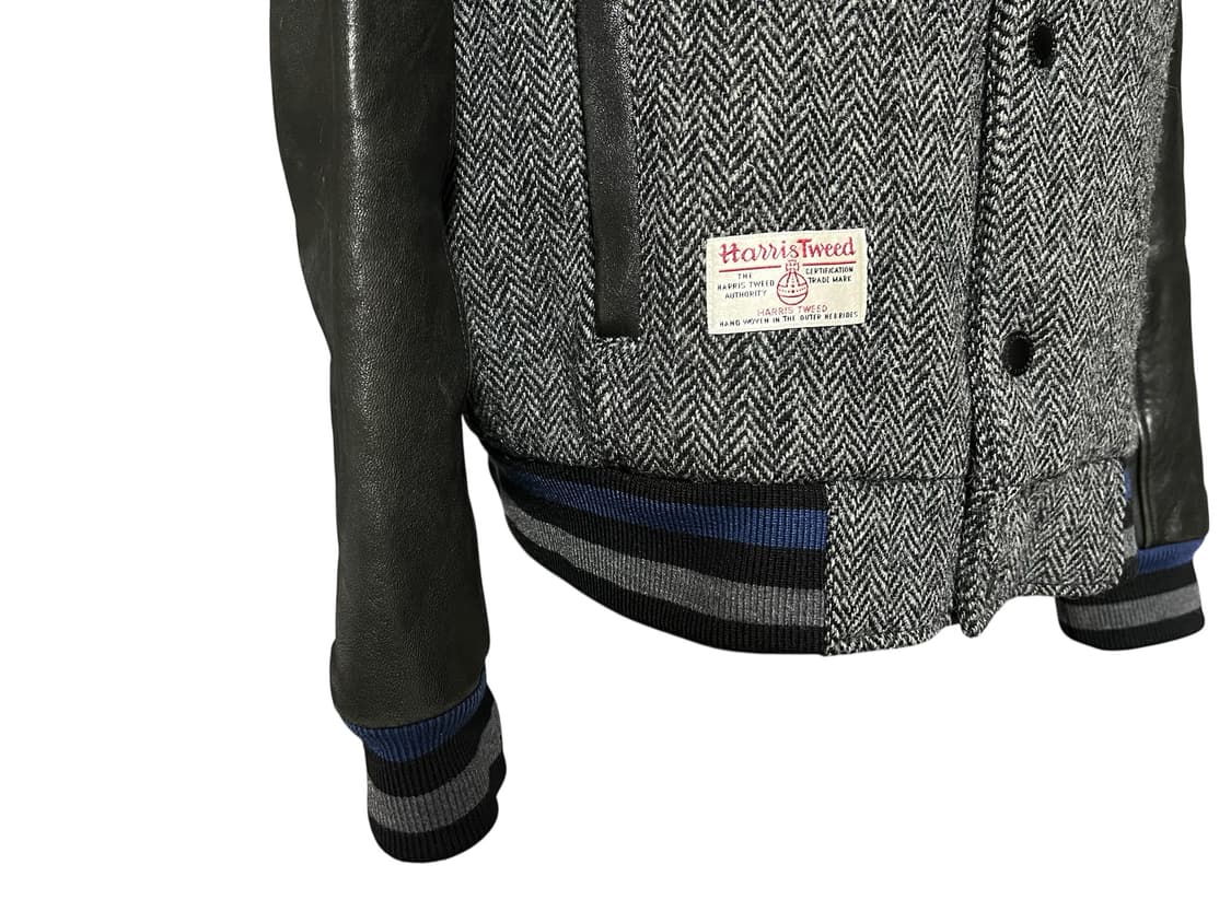 MLB 헤리스트위드 양가죽 야구점퍼 바스킷쟈켓 상품이미지3