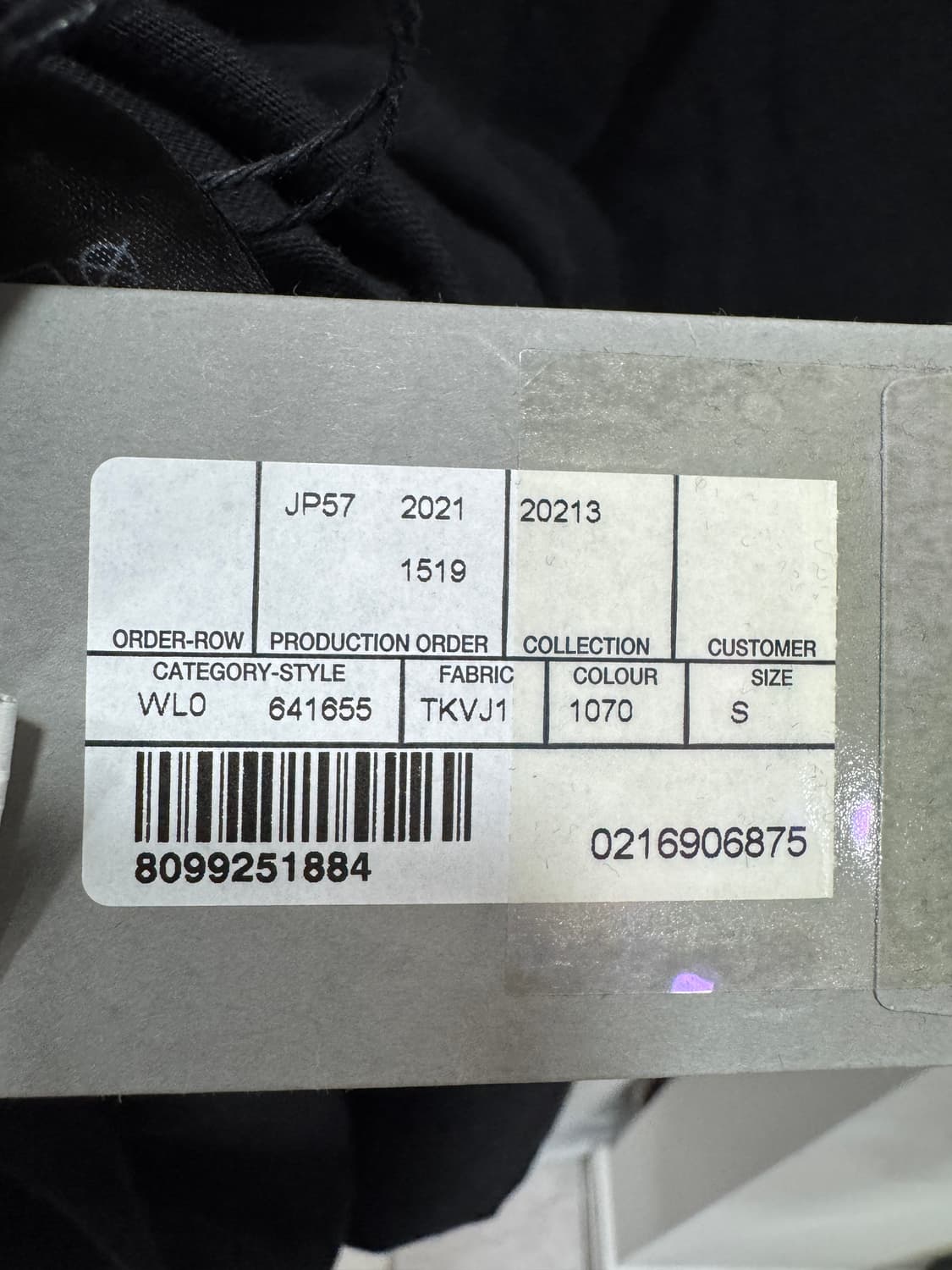 백화점판 새상품급 발렌시아가 웨이브로고 자수 폴리티컬 반팔 S  상품이미지5