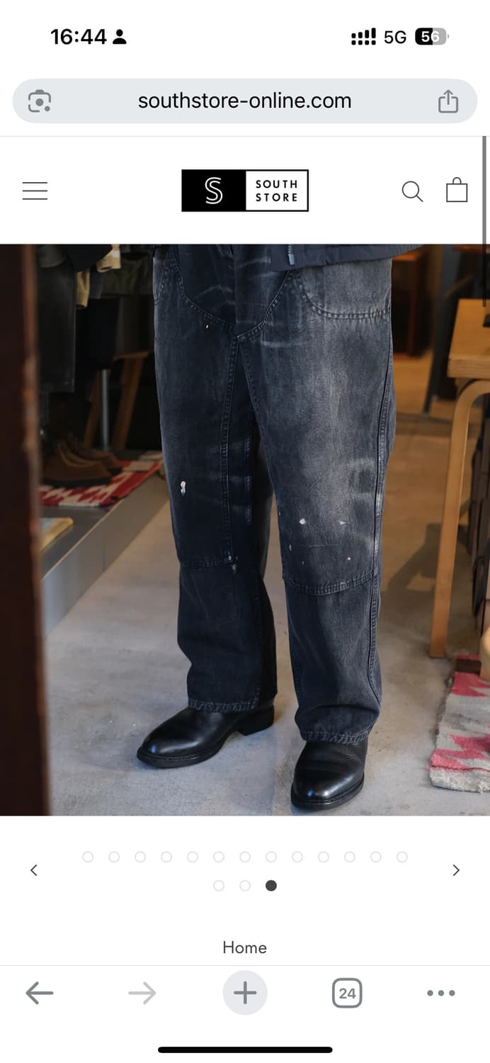 25AW Herill Duck Painter Pants 헤릴 덕페인터 상품이미지5