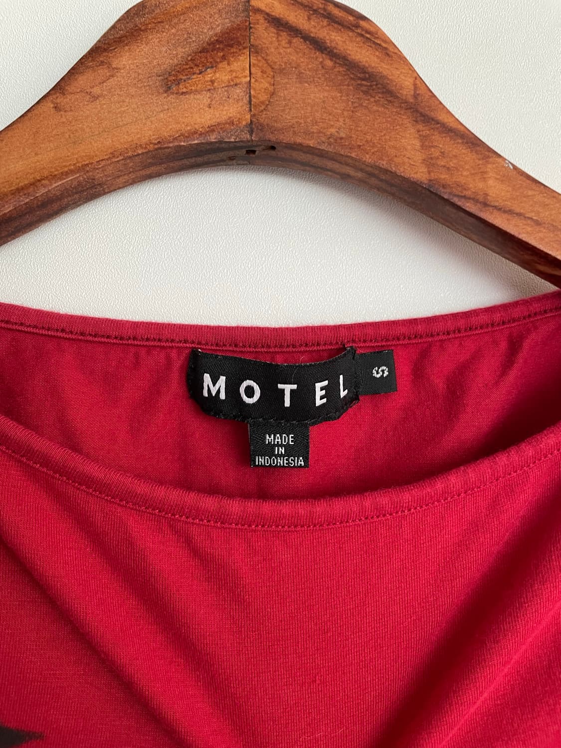 MOTEL rocks 체리 크롭 긴팔 티셔츠 S 상품이미지3