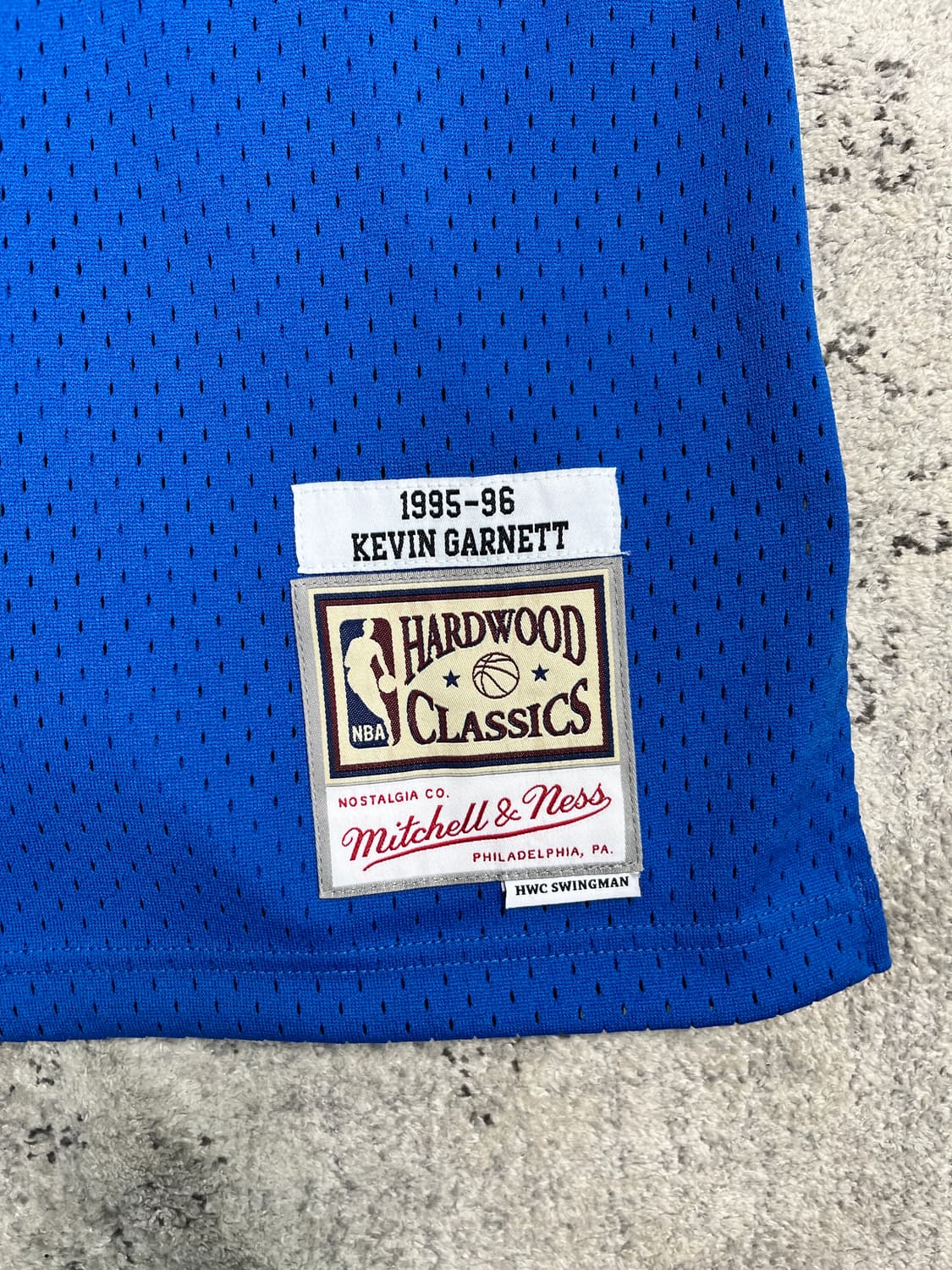 미첼엔네스 미네소타 케빈가넷 져지 상품이미지3