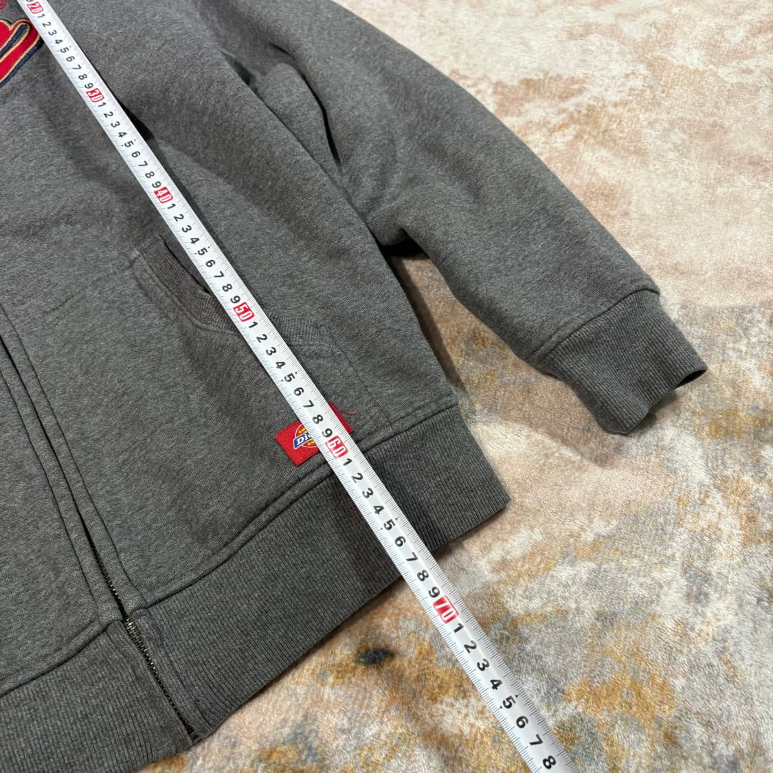 디키즈 빈티지 빅로고 안감양털 헤비후드집업 상품이미지7