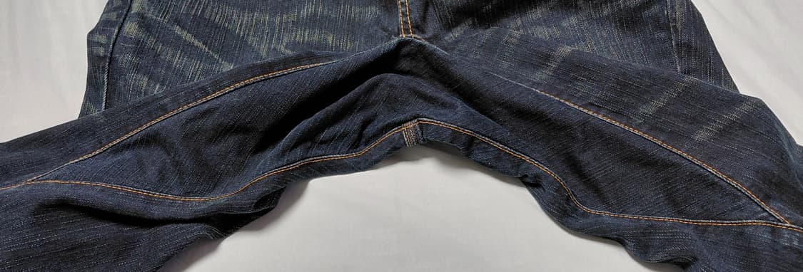 [32] 에드윈(EDWIN) XV-FUNCTION 신치백 7부 워싱 데님 상품이미지3