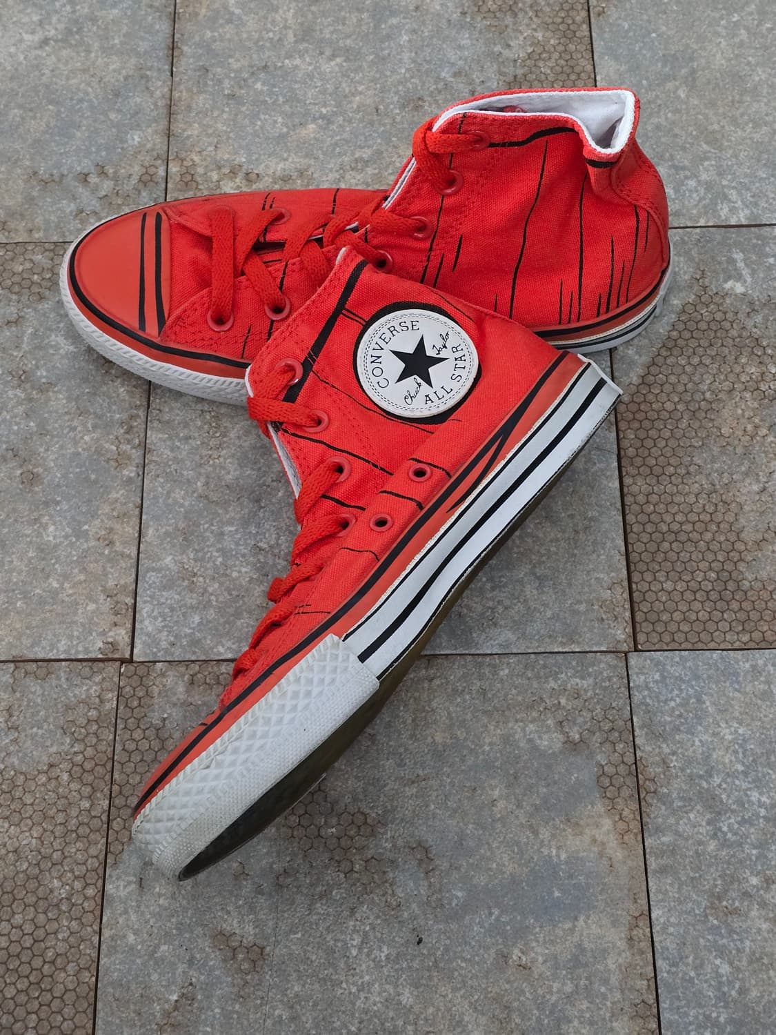 (240)컨버스 체커보드 올스타 하이 닥터 수스 상품이미지7