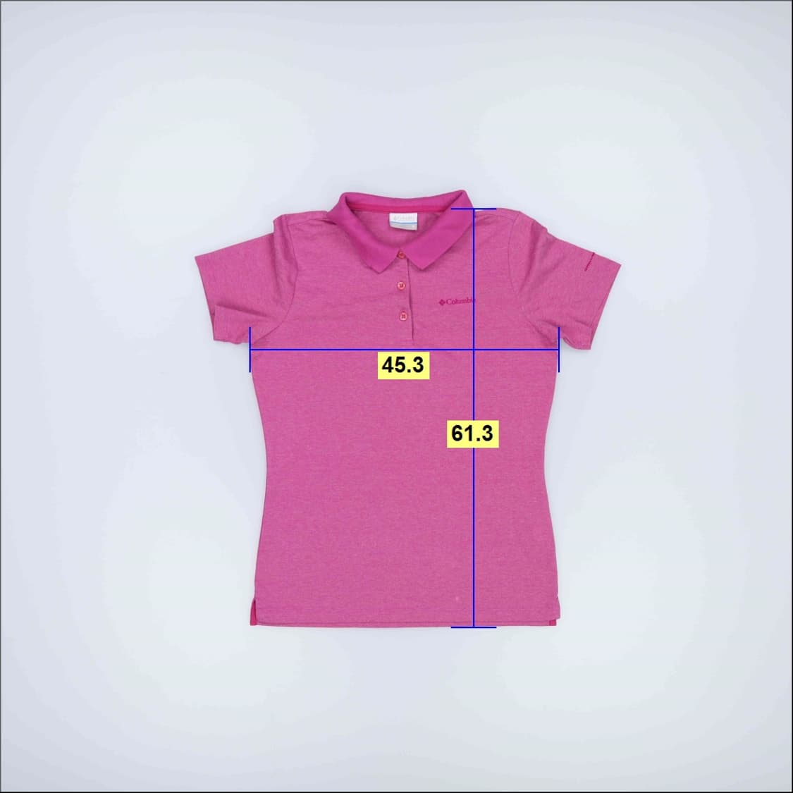 M 컬럼비아 여성 반팔카라티 0209H1 상품이미지6