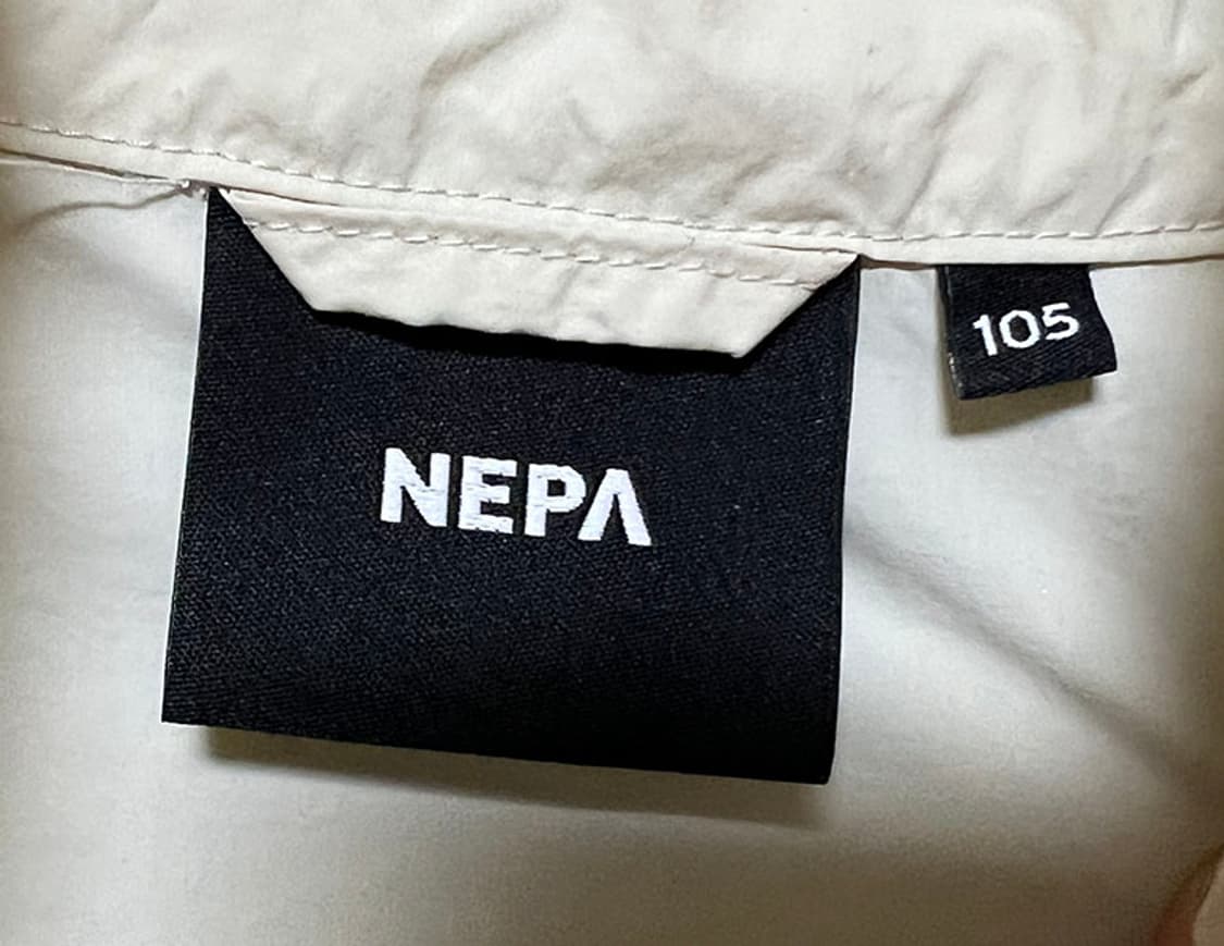 NEPA 네파 에코브리즈 반팔 남자 아노락자켓 나일론 오버핏 XL 105 상품이미지3
