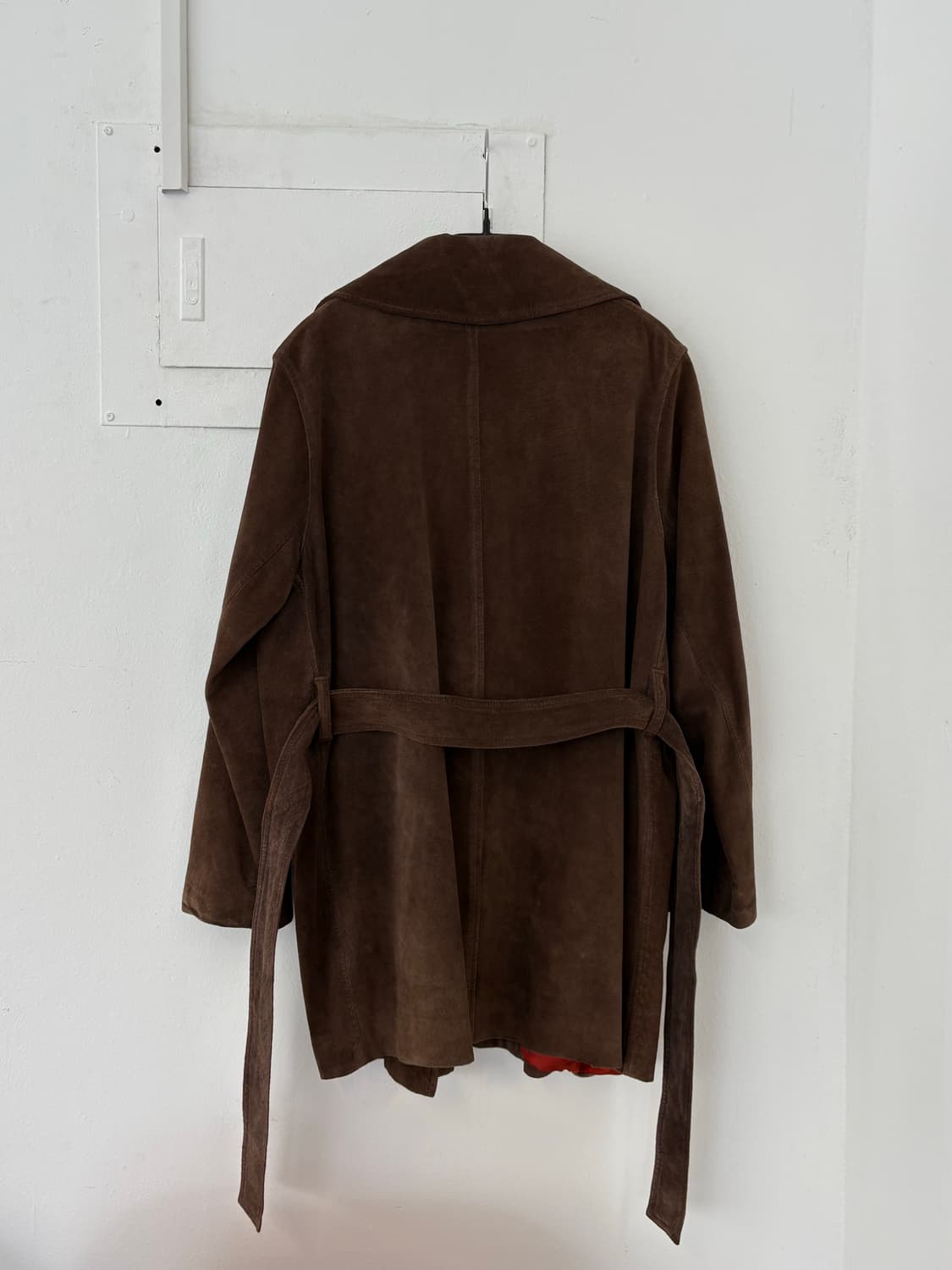 에스프리 90s 레더 코트 자켓 상품이미지3